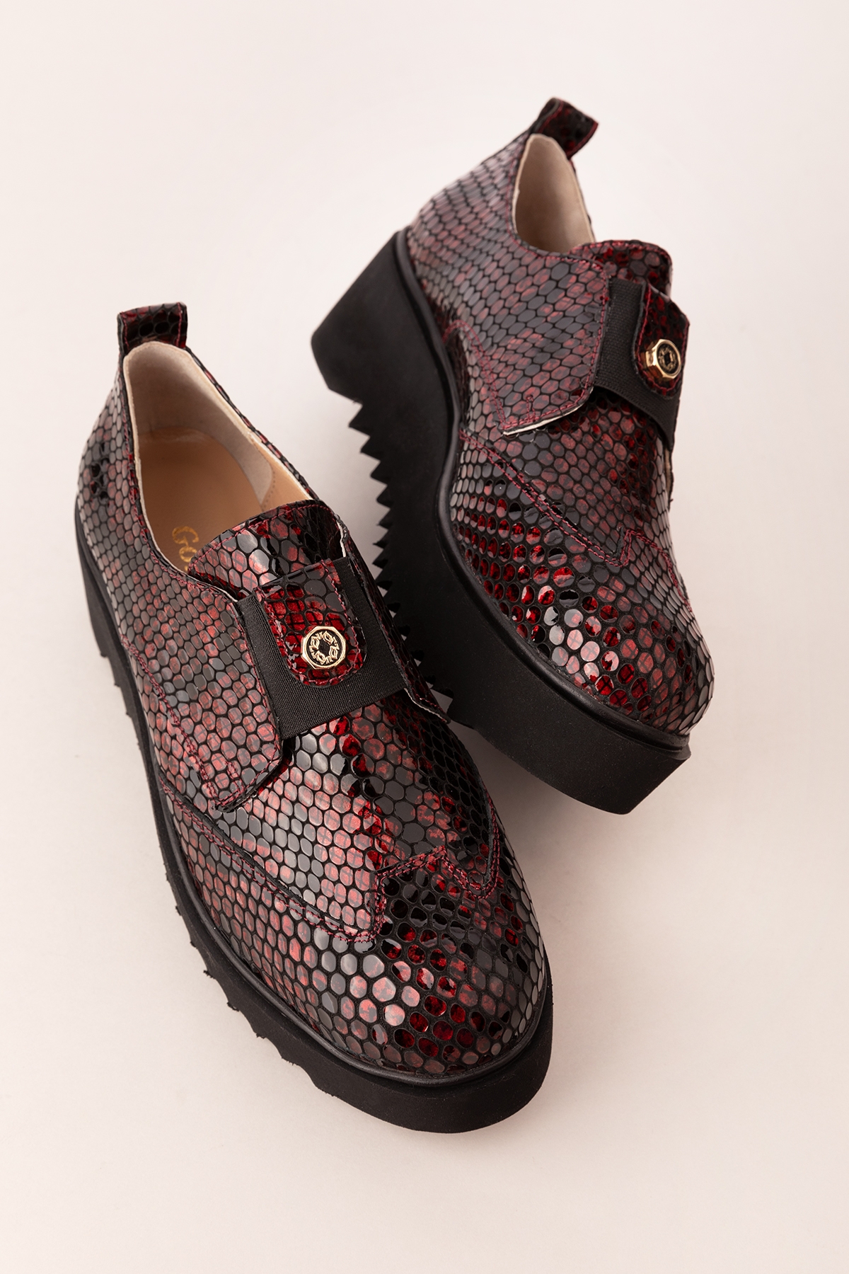 Gondol Lastik Detaylı Hakiki Deri Ayakkabı ast.8004 - Görsel 9