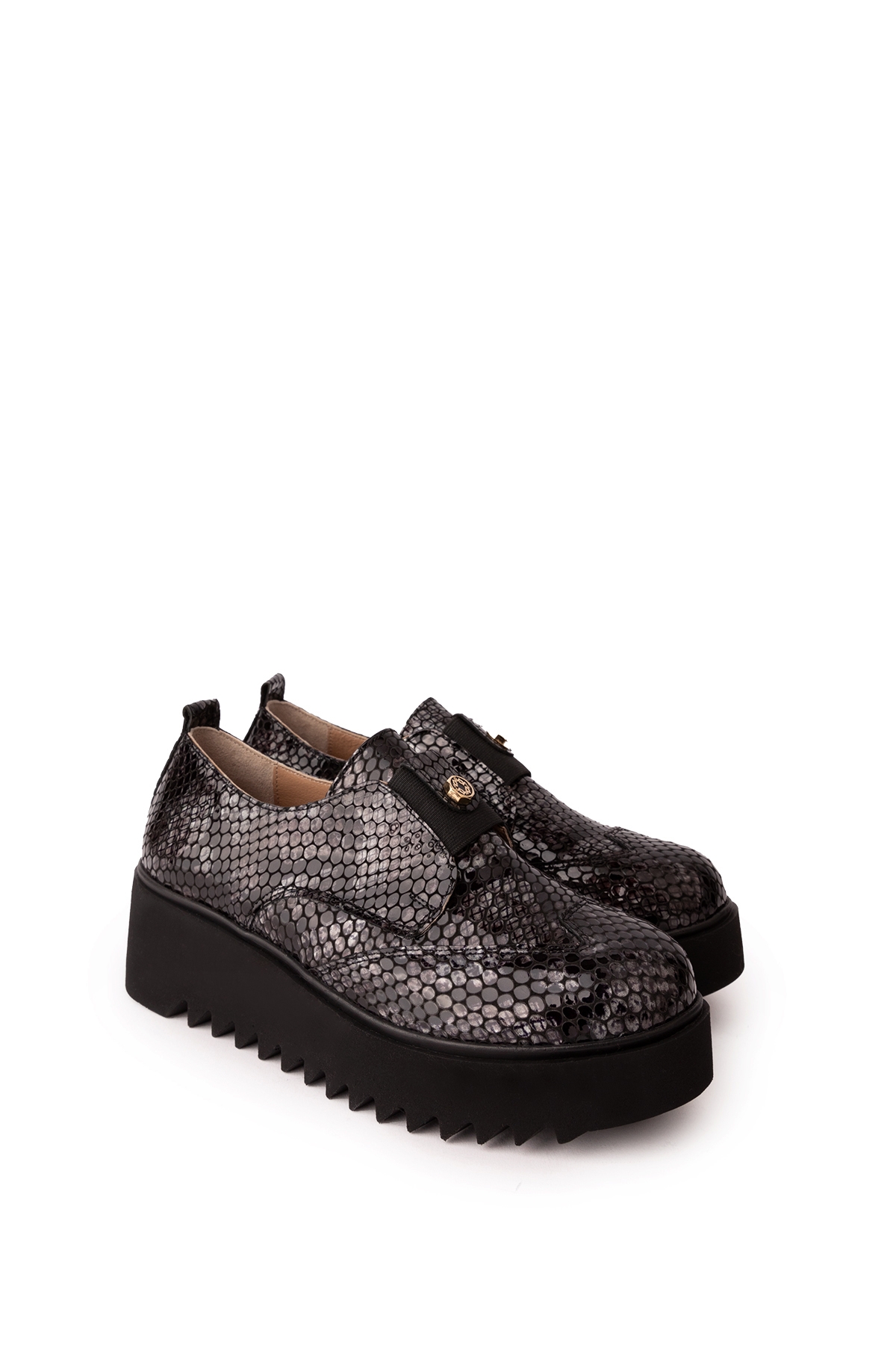 Gondol Lastik Detaylı Hakiki Deri Ayakkabı ast.8004 - Görsel 3