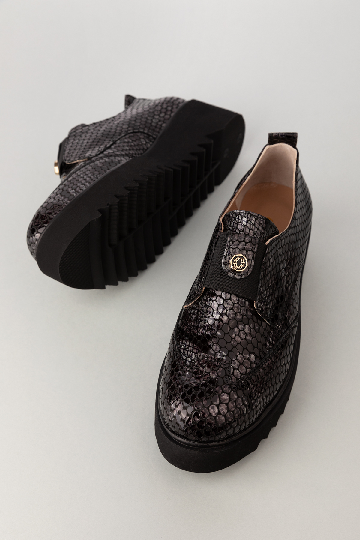 Gondol Lastik Detaylı Hakiki Deri Ayakkabı ast.8004 - Görsel 5