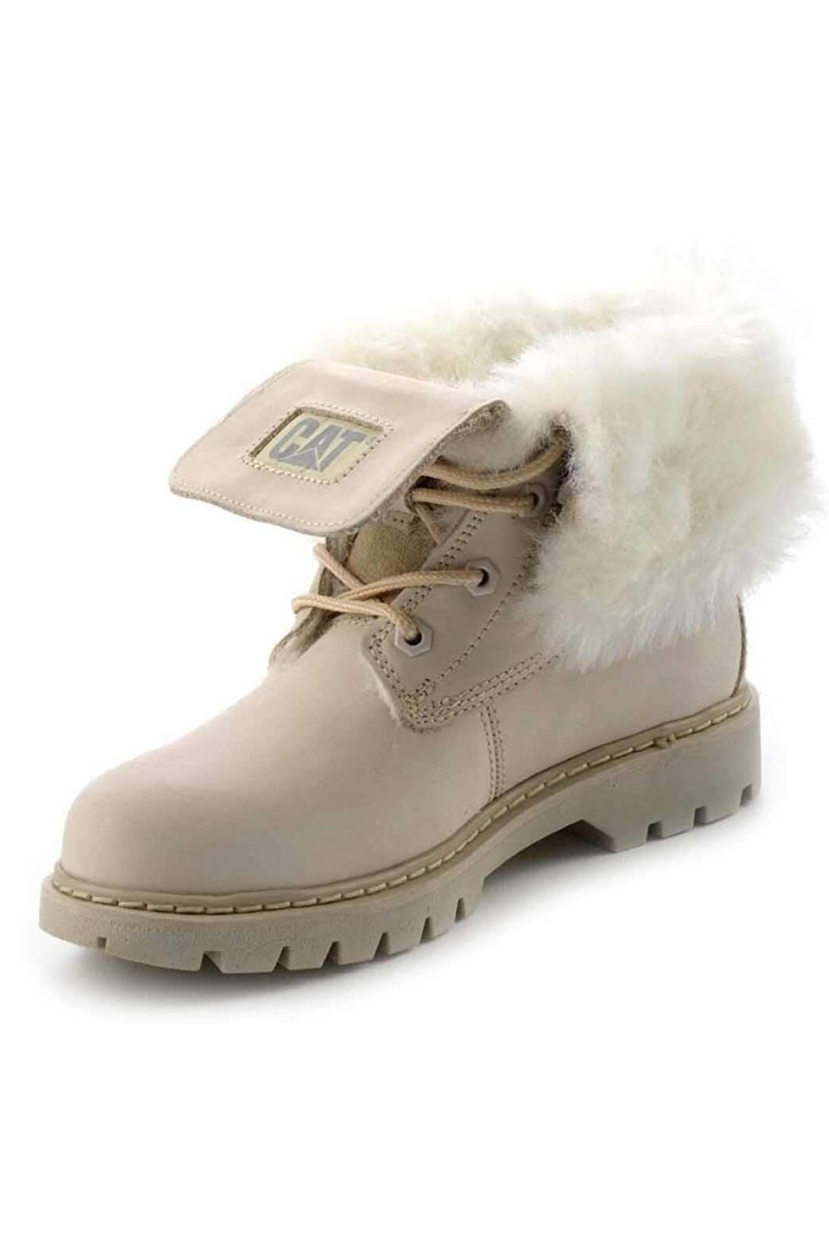 Cat 015Z101184 Utah Fur Kürklü Deri Caterpıllar Kadın Bot