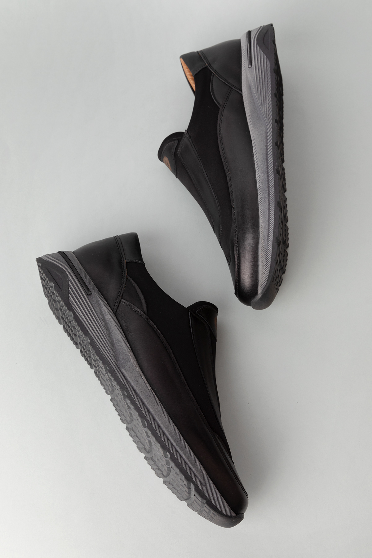 Gondol Erkek Hakiki Deri Rahat Bağcıksız Kolay Giyim Ayakkabı ozd.3065 - Görsel 5