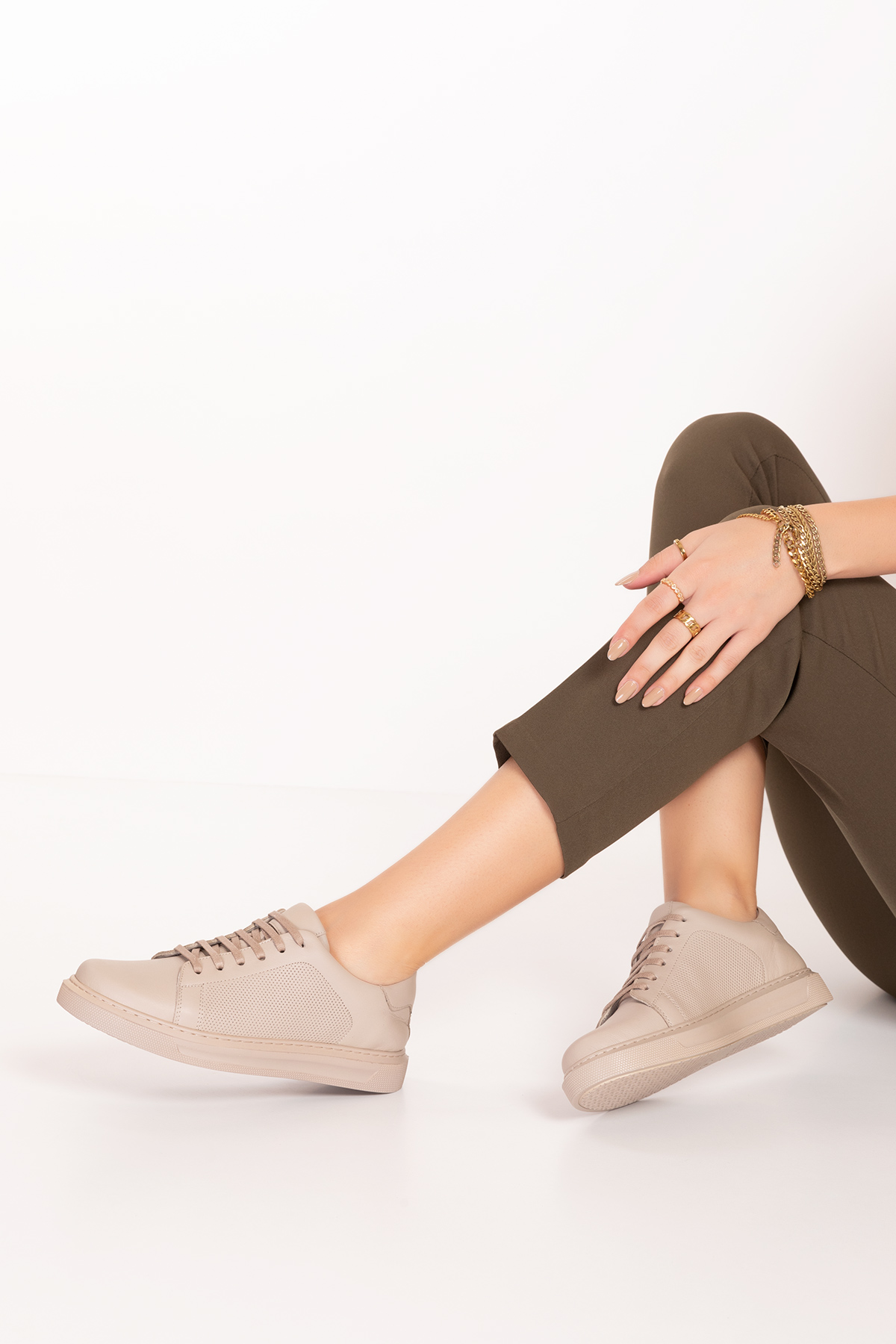 Gondol Hakiki Deri Rahat Günlük Ayakkabı pkr.909 - Görsel 2