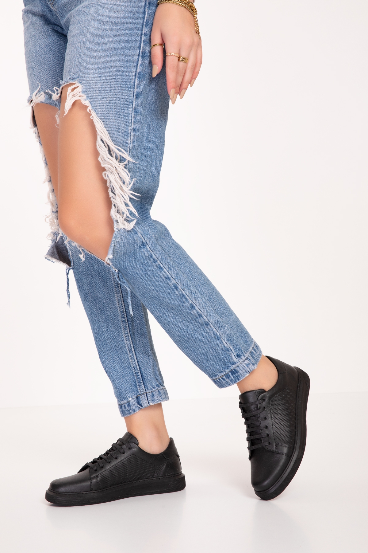 Gondol Hakiki Deri Rahat Günlük Ayakkabı pkr.909 - Görsel 8