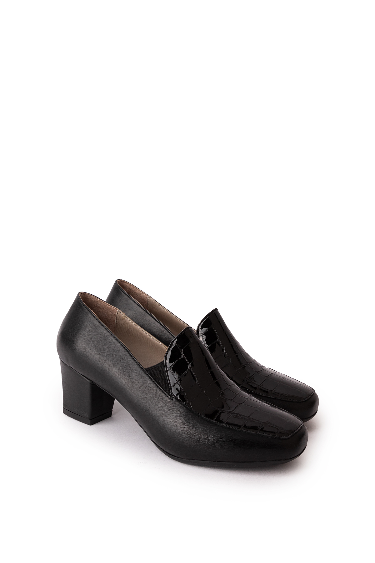 Gondol Hakiki Deri Kısa Topuklu Ayakkabı vdt.61 - Görsel 3