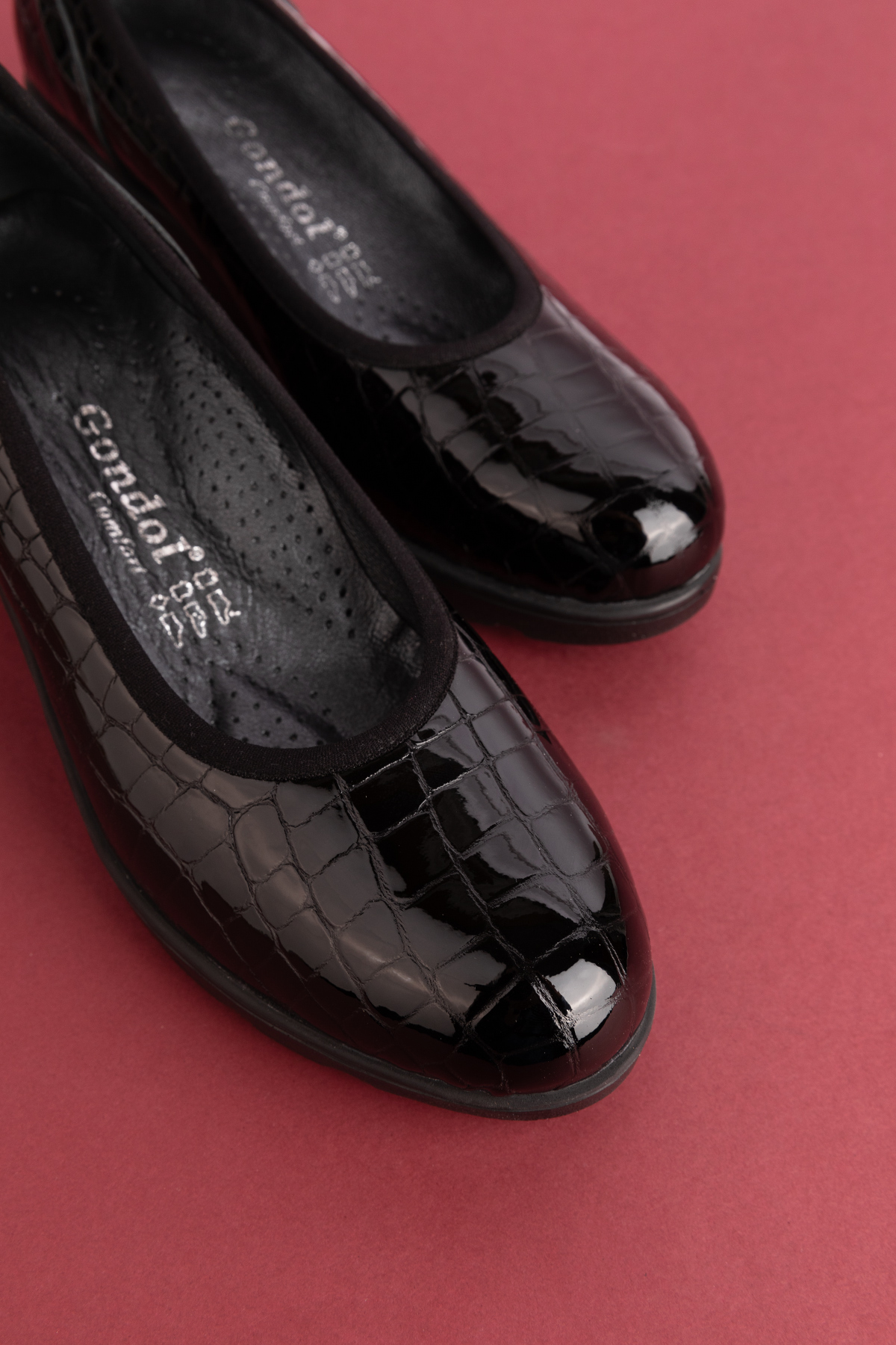 Gondol Hakiki Deri Dolgu Topuk Günlük Anne Ayakkabı ell.6806 - Görsel 6