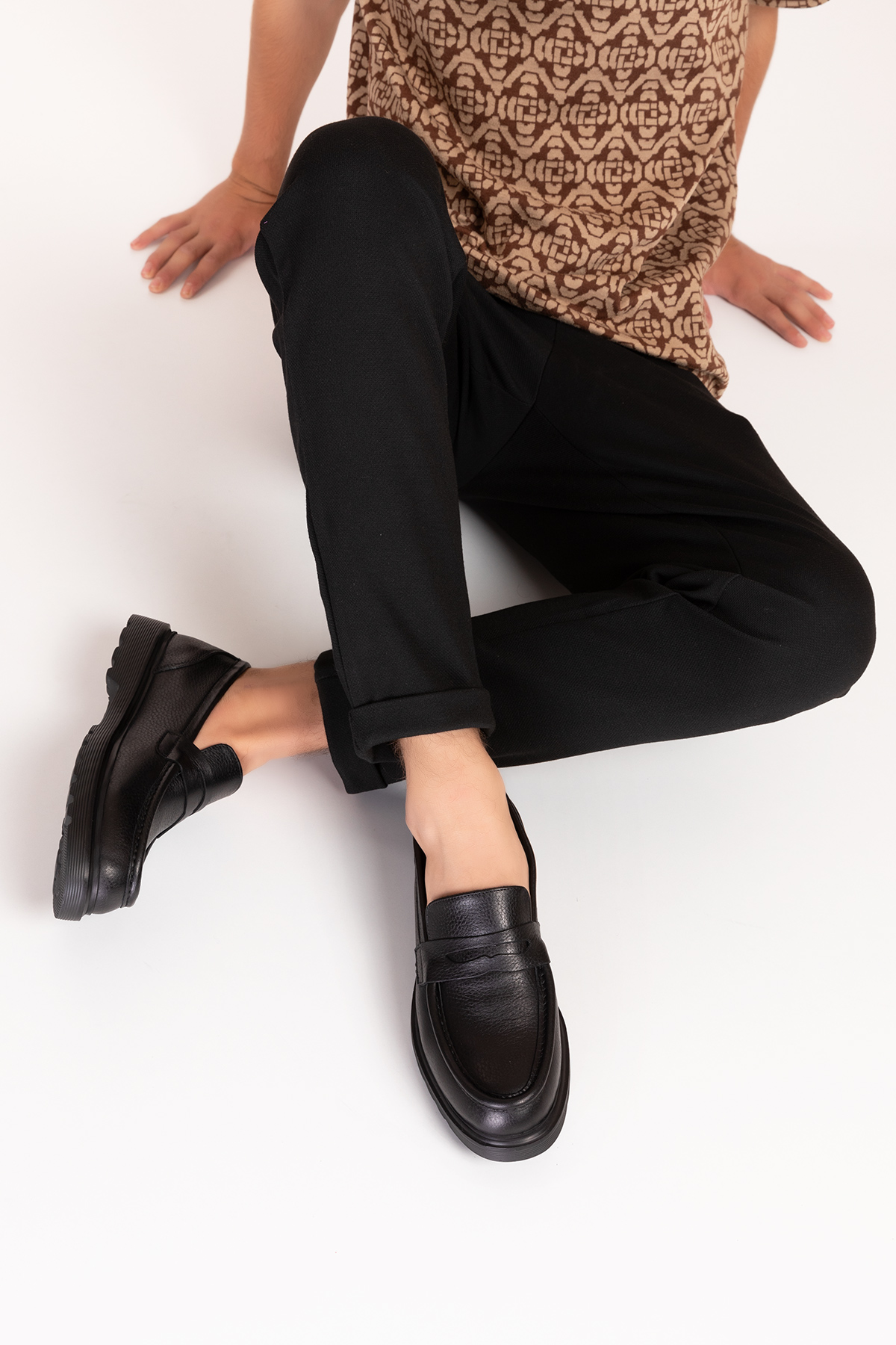 Gondol Içi Dışı Hakiki Deri Hafif Günlük Rahat Ayakkabı src.464 - Görsel 2