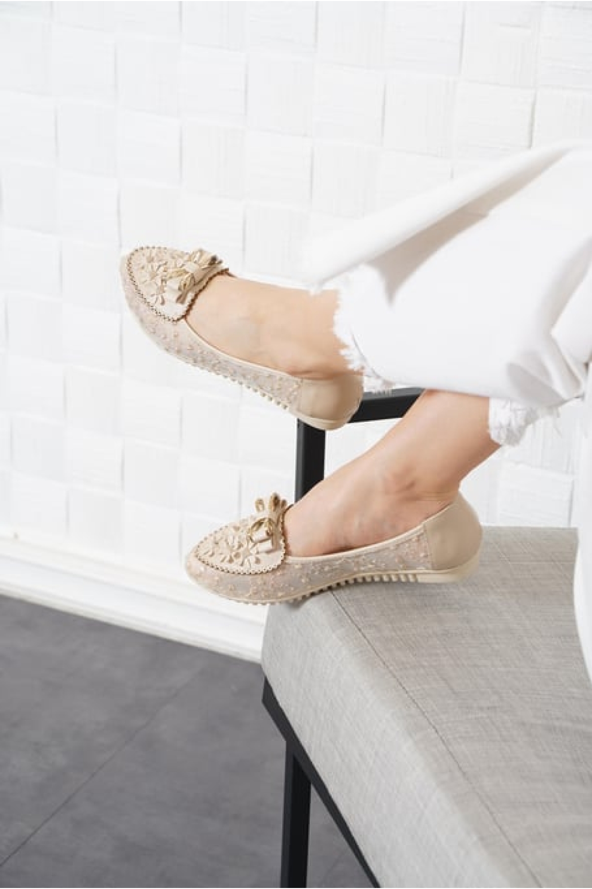 Dantel Tetaylı Kadın Babet - Görsel 3