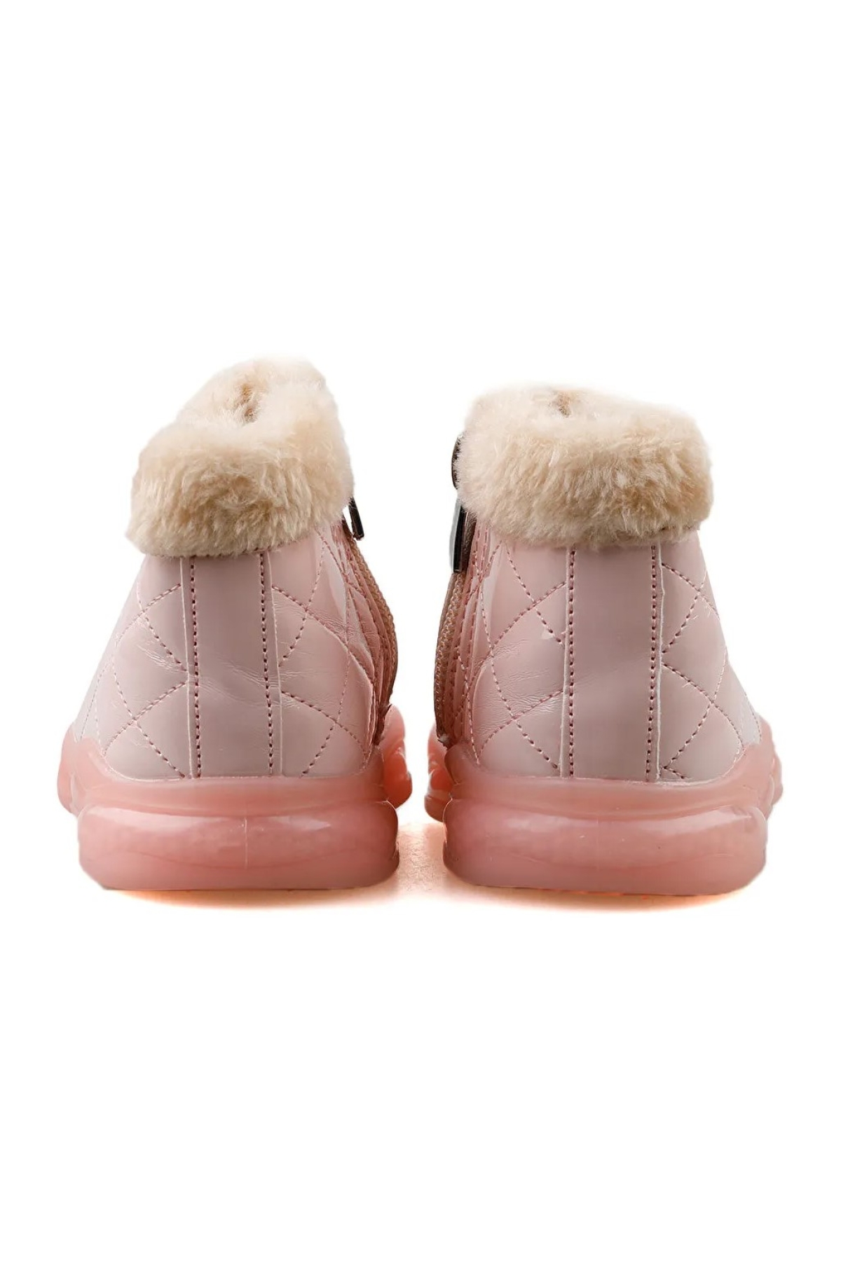 Vicco Vicco Pembe Poppy II Phylon Işıklı Taban Ortopedik Çocuk Bot | Flo Pembe - 6. görsel