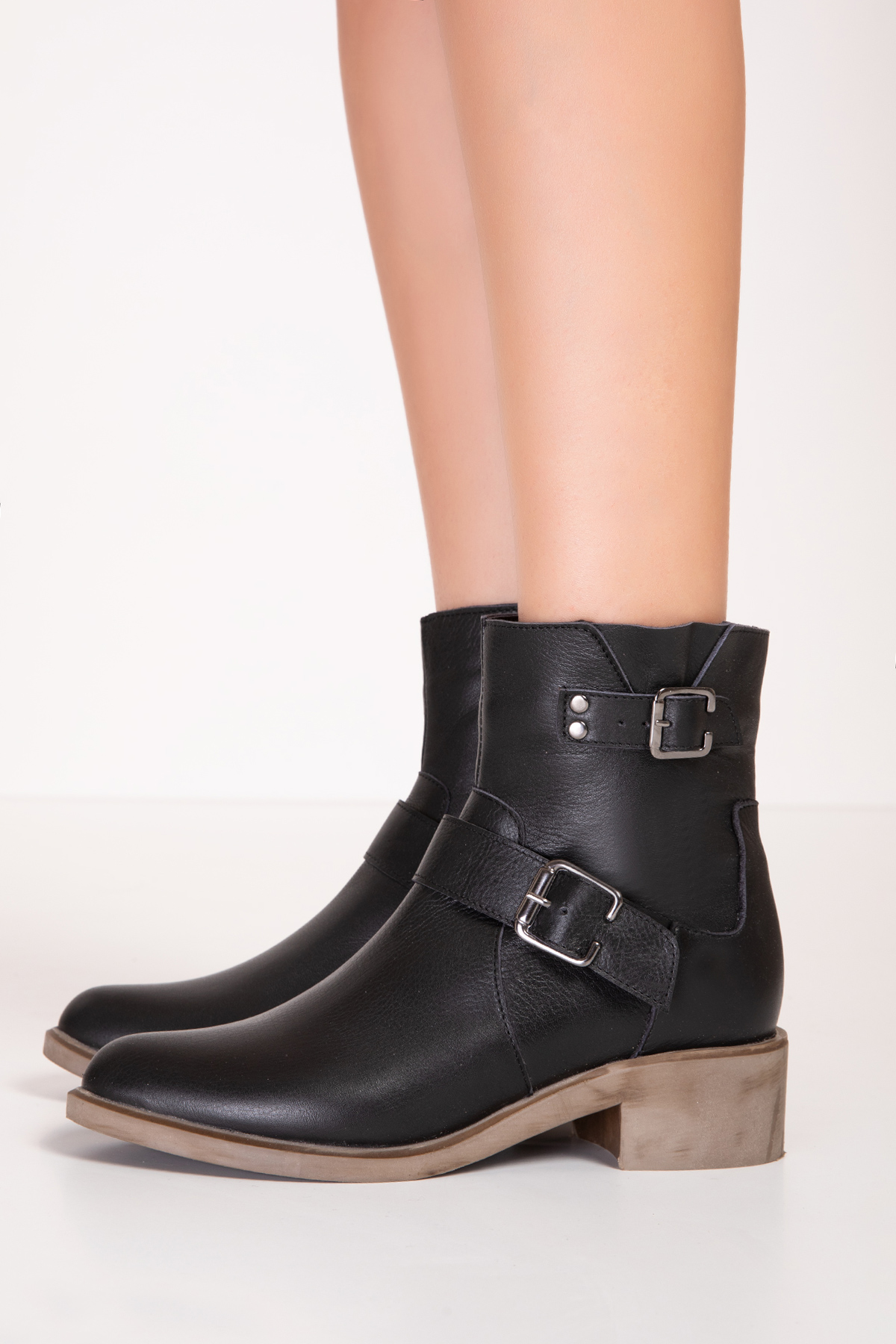 Gondol Kadın Hakiki Deri Klasik Topuklu Bot anl.2794 - Görsel 7