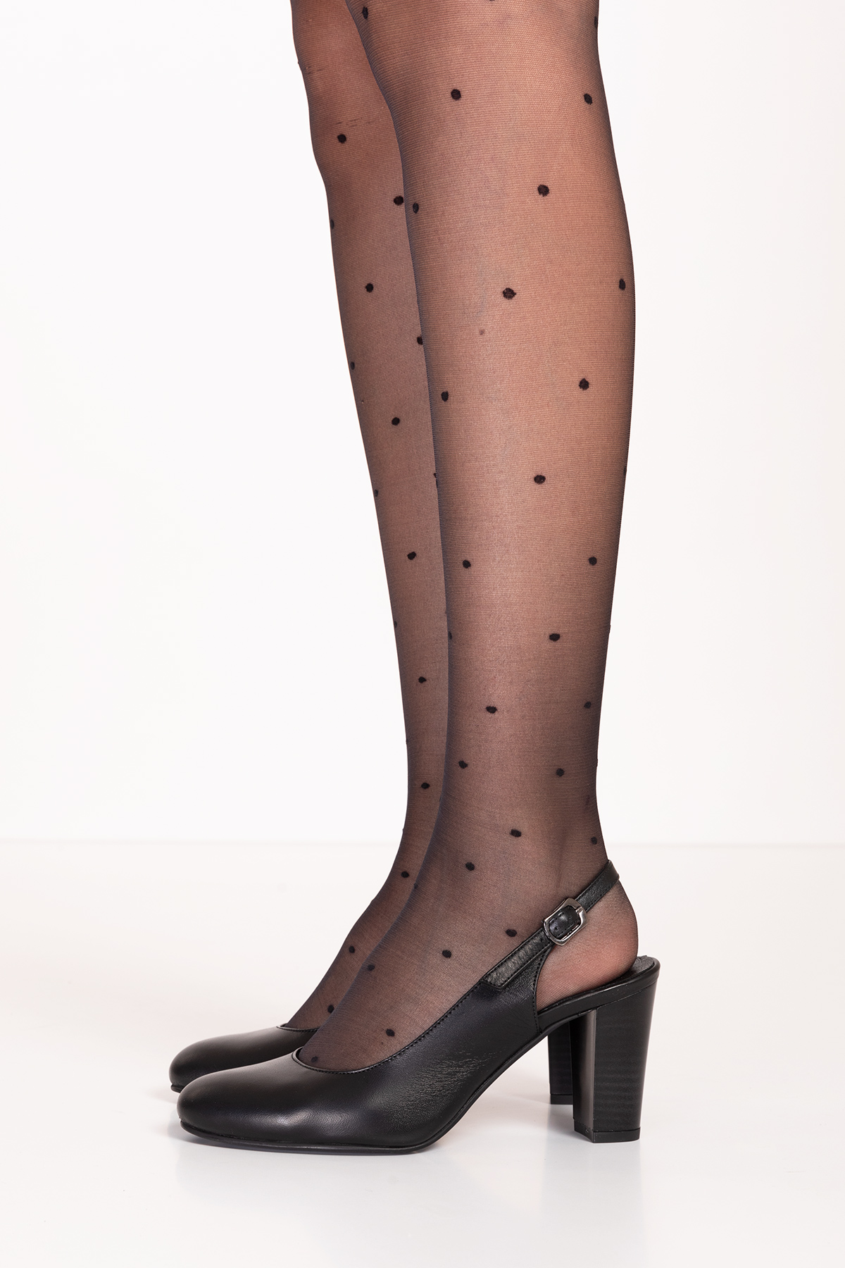 Gondol Hakiki Deri Şık Topuklu Ayakkabı şhn.075 - Görsel 3