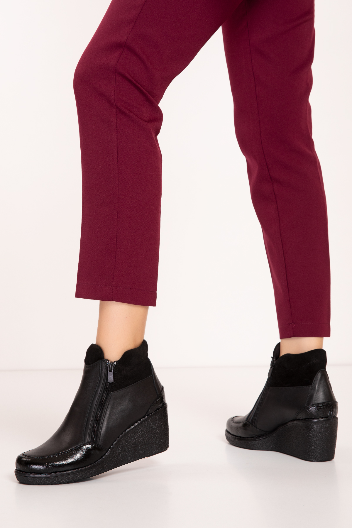 Gondol Kadın Hakiki Deri Günlük Anne Botu ell.7111 - Görsel 6