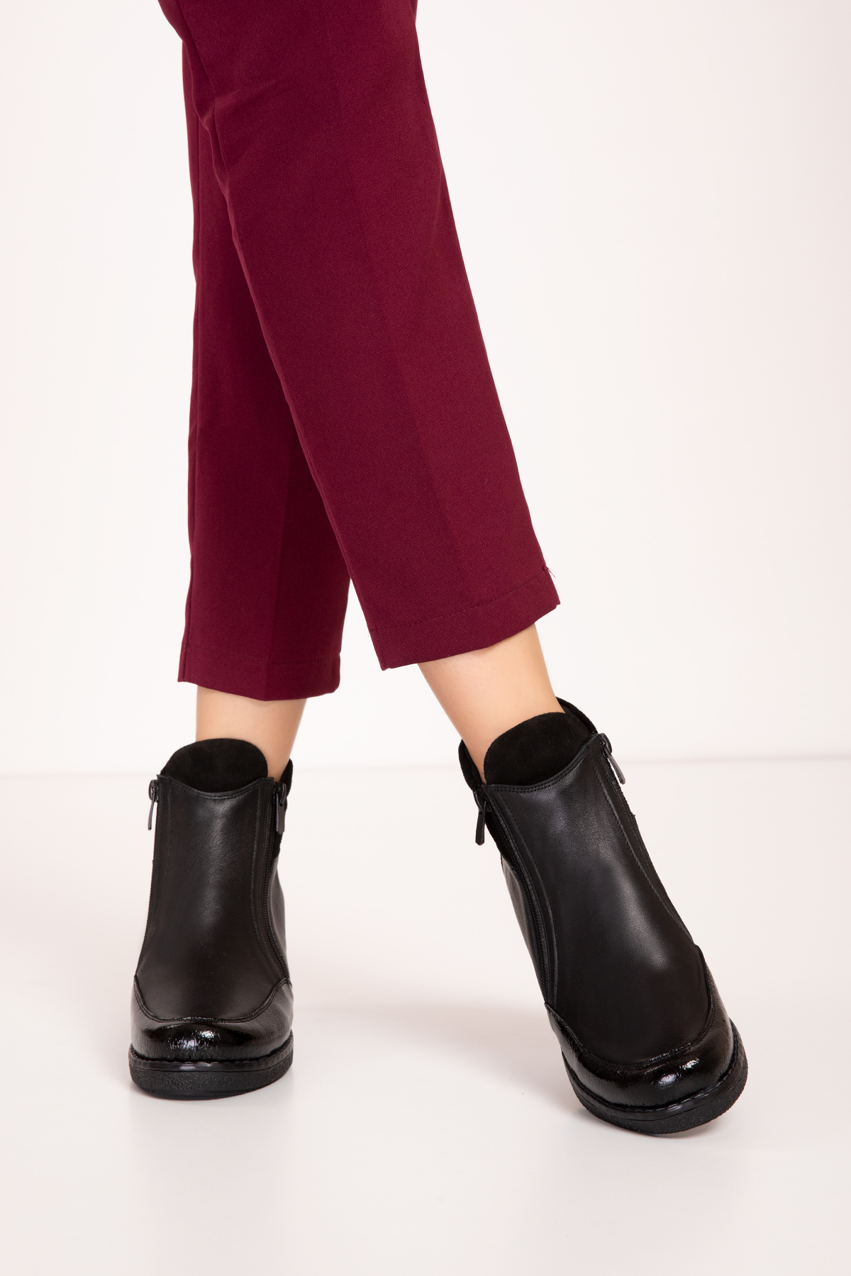 Gondol Kadın Hakiki Deri Günlük Anne Botu ell.7111 - Görsel 9