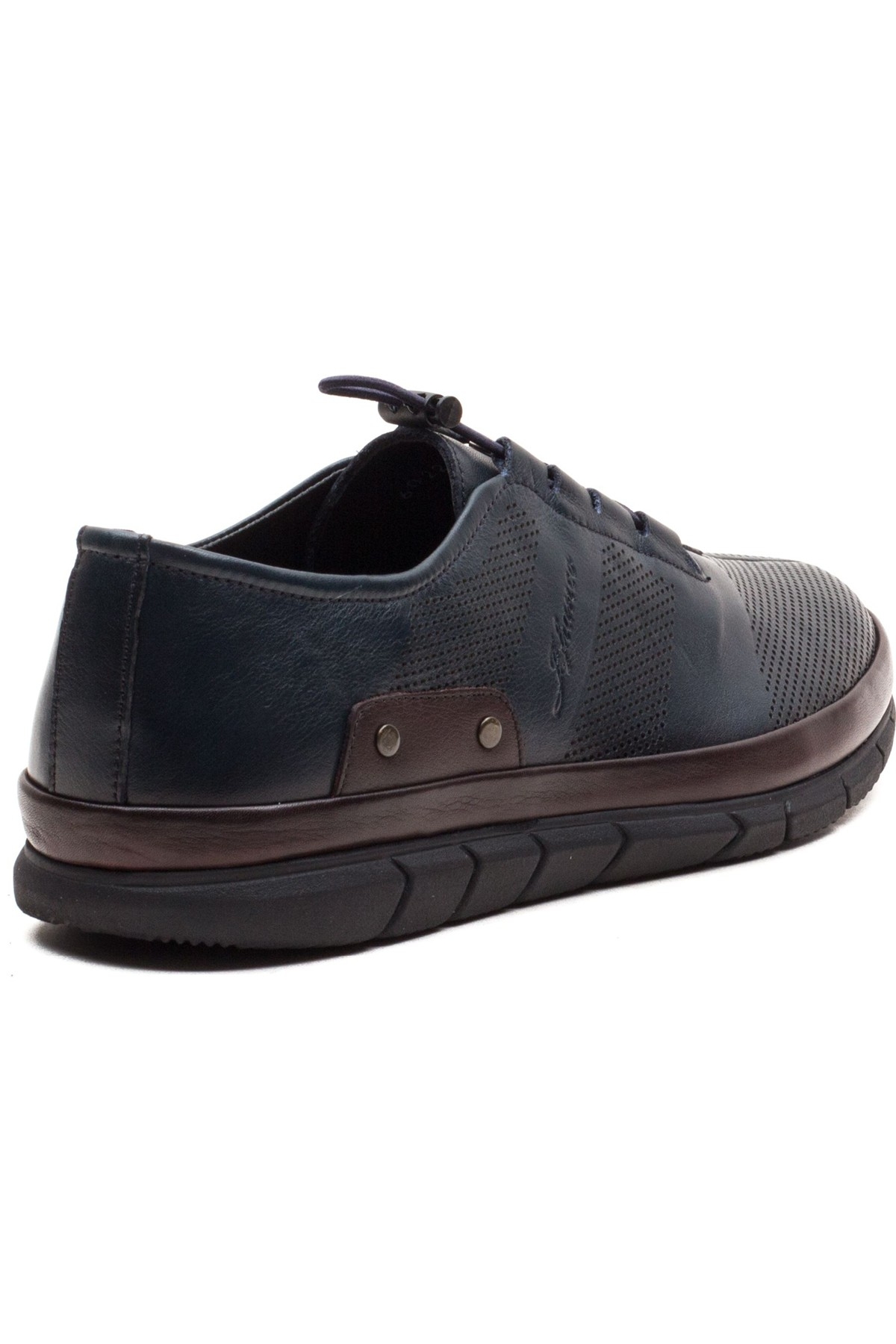 6022 %100 Hakiki Deri Casual Erkek Ayakkabı - Görsel 4