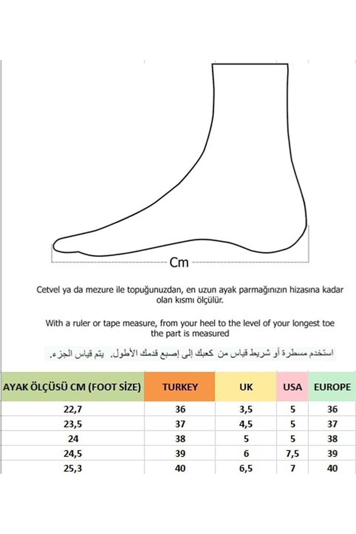 Çadır Kumaş Kadın Postal Bot - Görsel 7