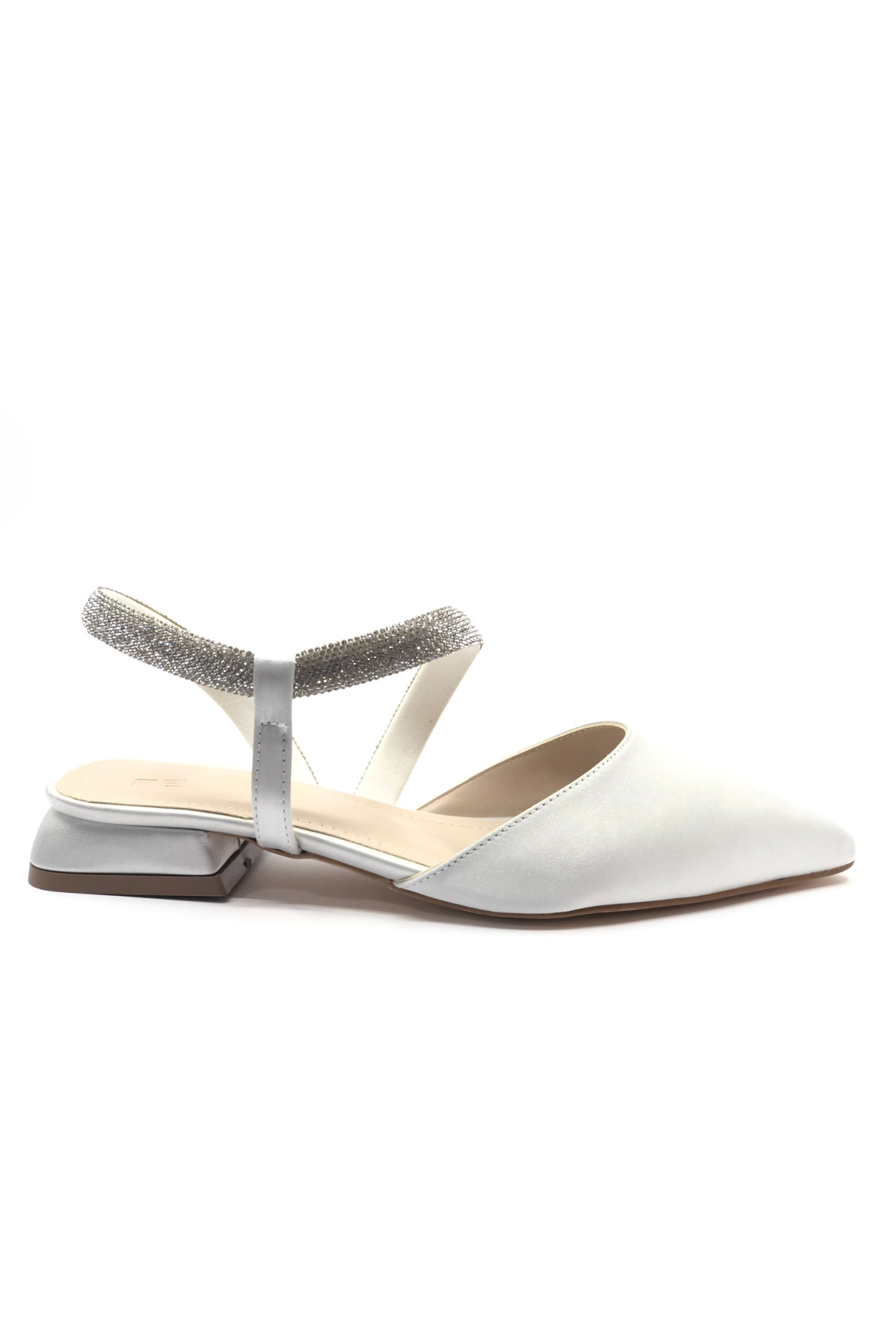 Şerit Taş Detaylı Kadın Klasik Babet Ayakkabı - Görsel 2