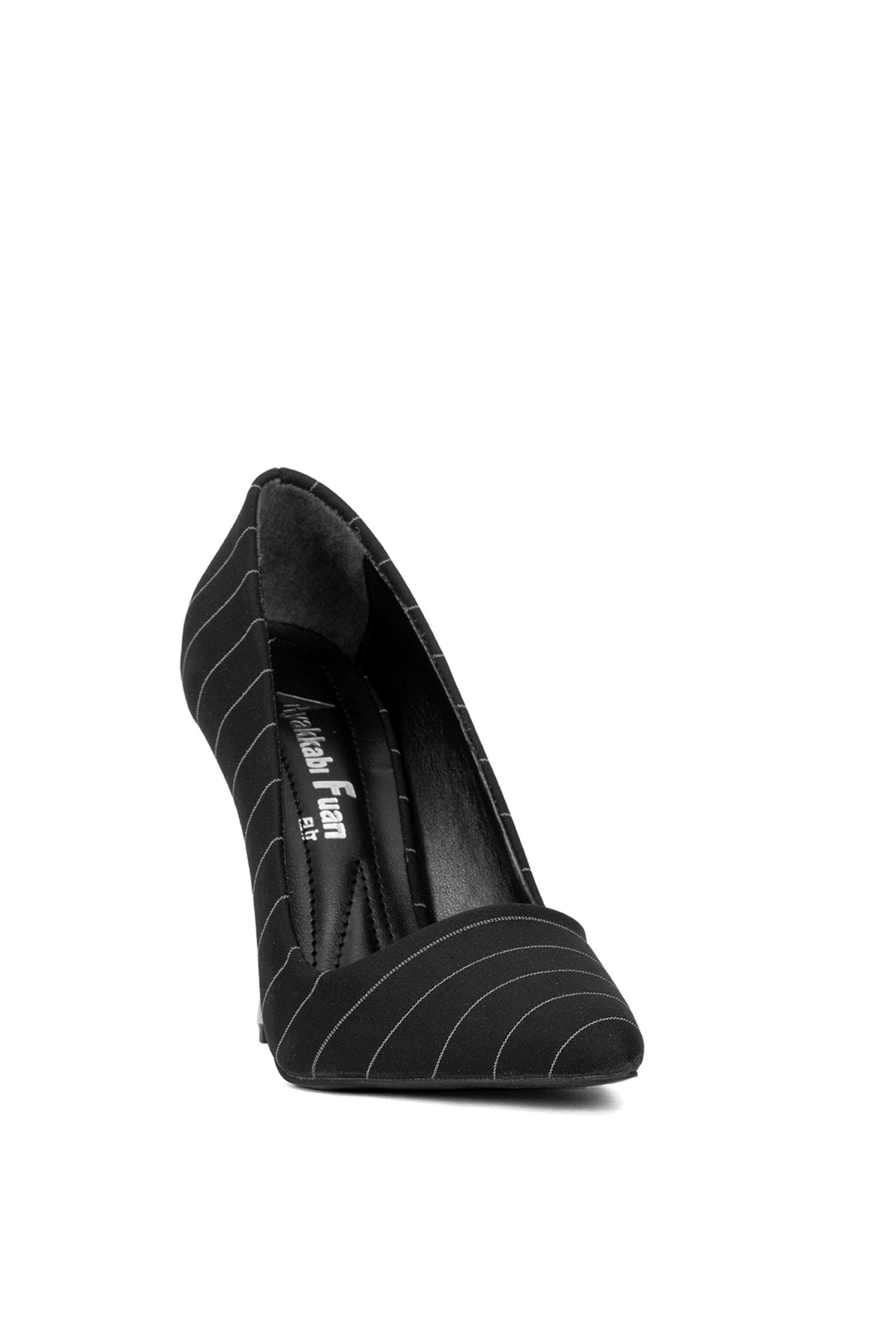 Elit Mst1920S Kadın Saten Stiletto Siyah - Görsel 3