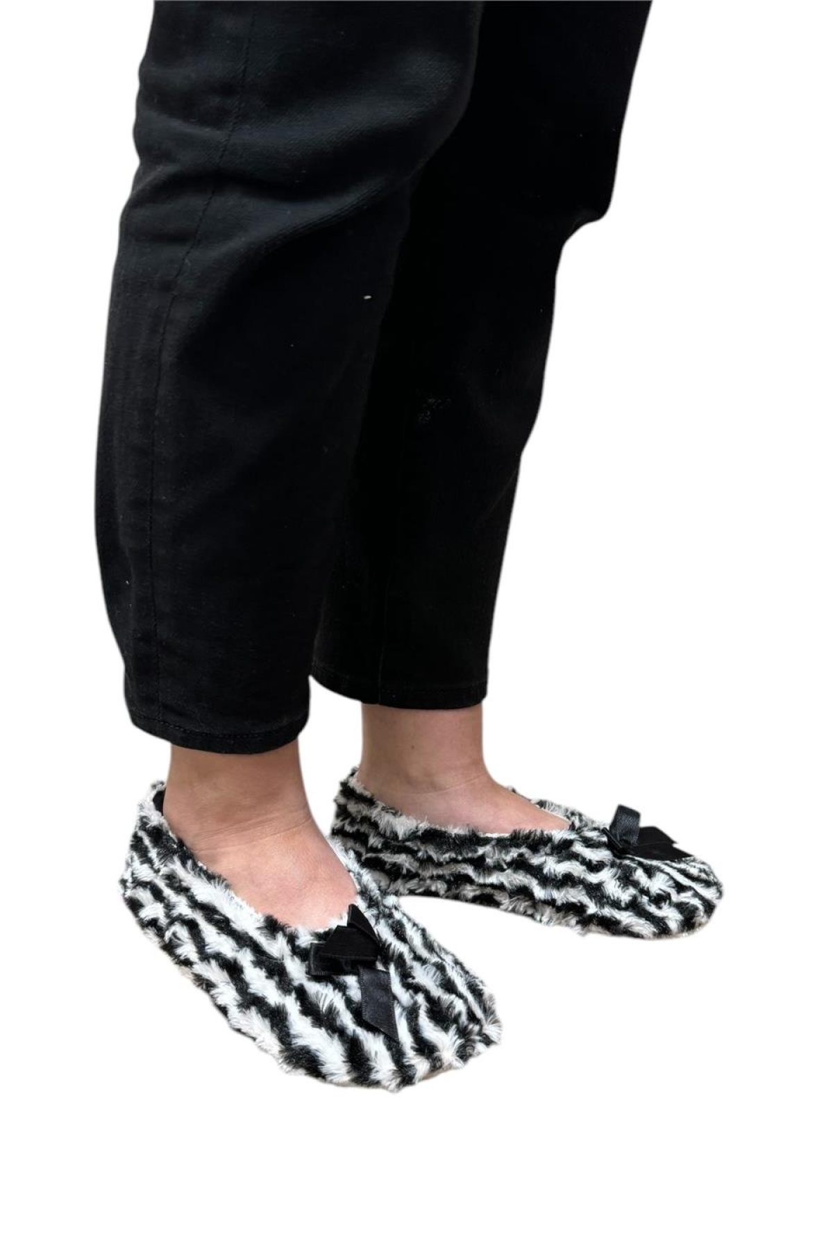 Kadın Ev Babeti Panduf SİYAH - Görsel 2