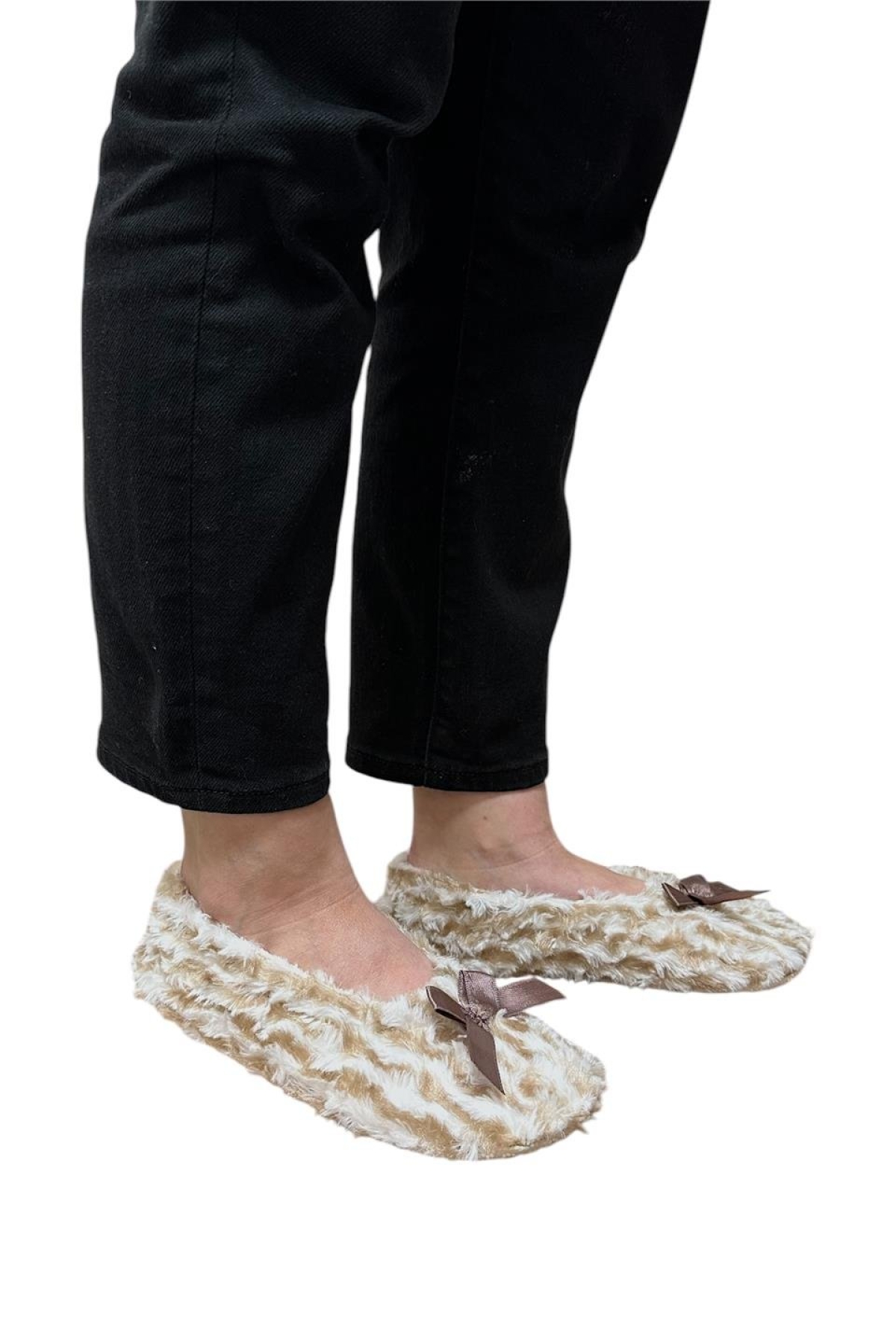 Kadın Ev Babeti Panduf BEJ - Görsel 2