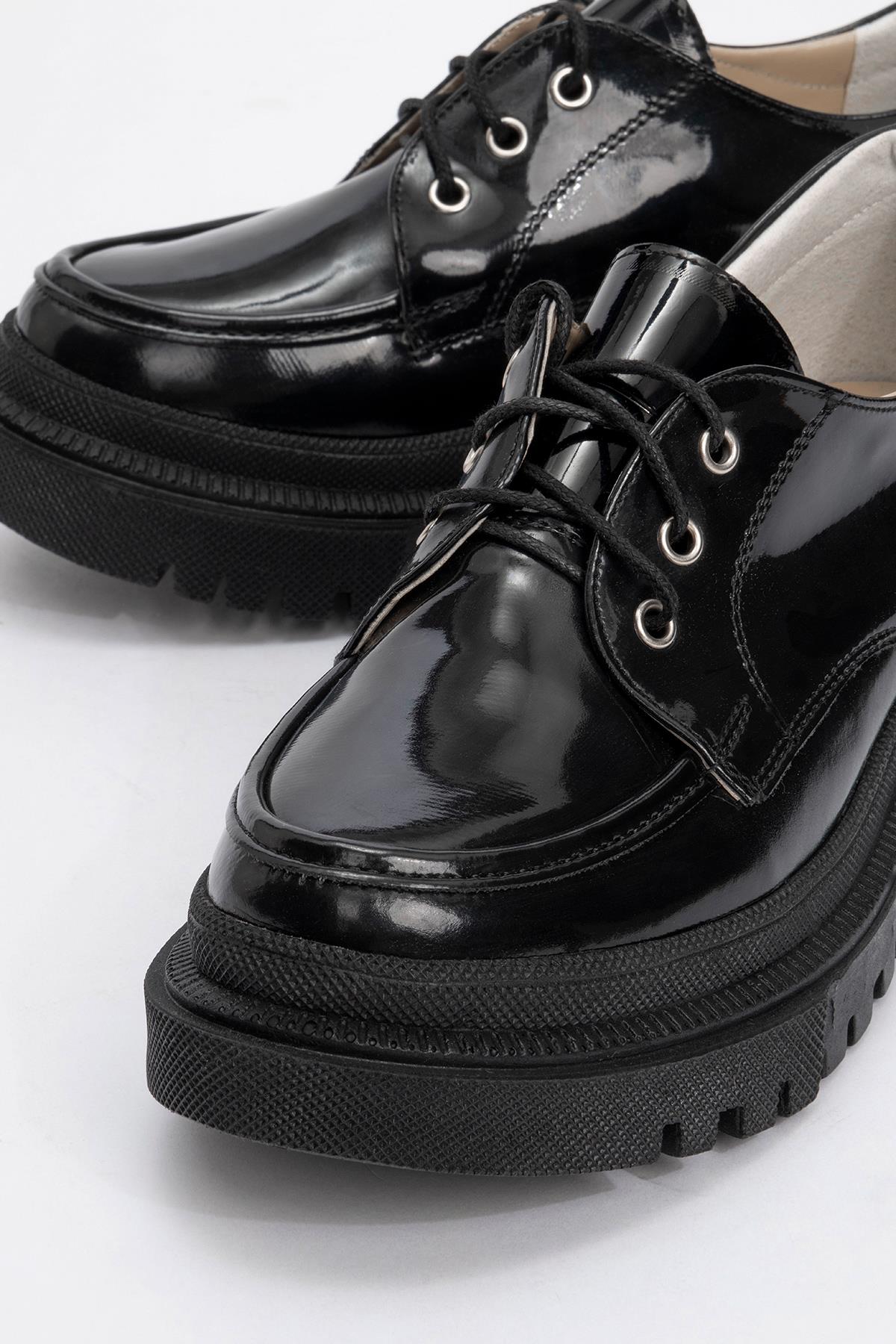 Kadın Günlük Ayakkabı SİYAH RUGAN - Görsel 4