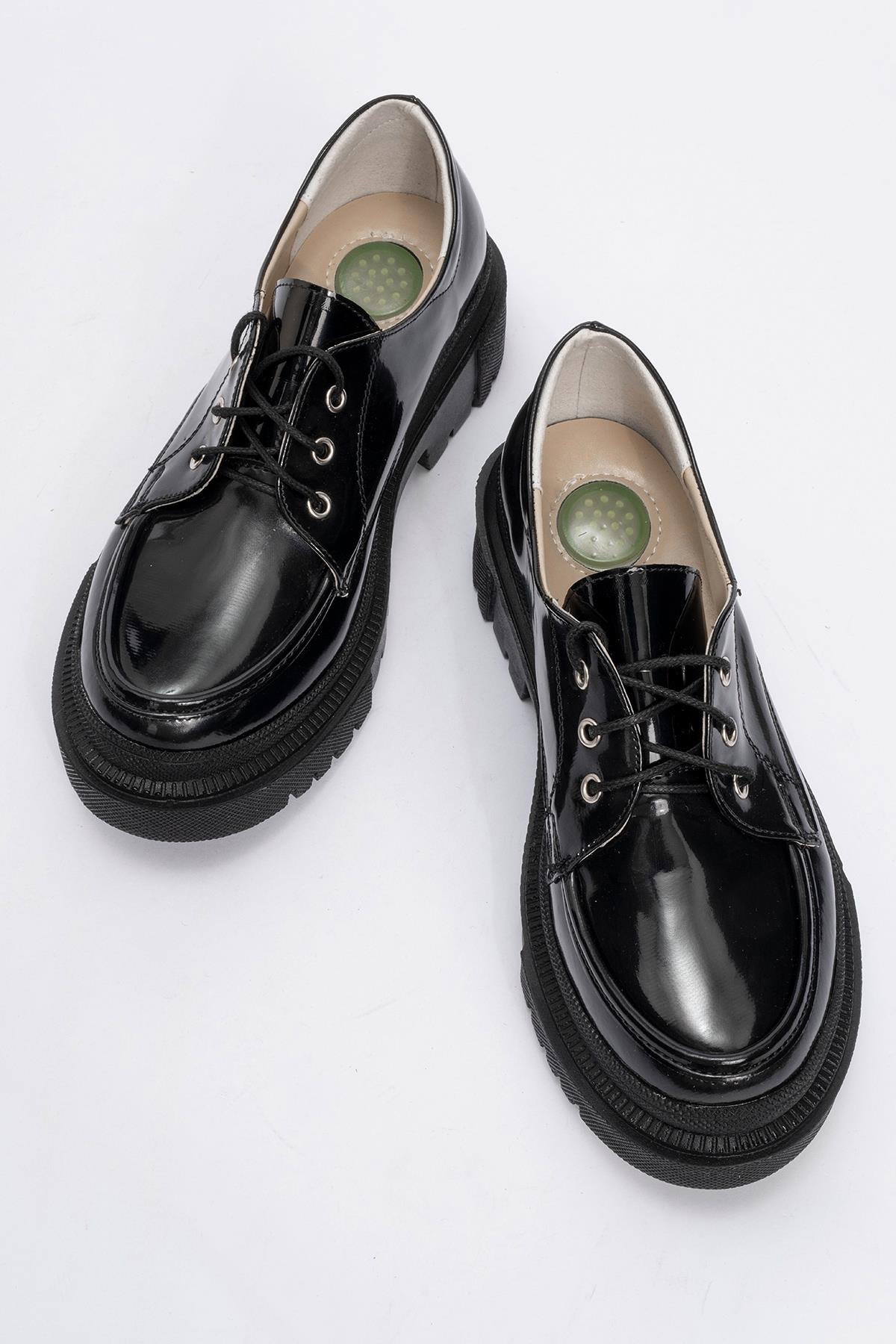 Kadın Günlük Ayakkabı SİYAH RUGAN - Görsel 6