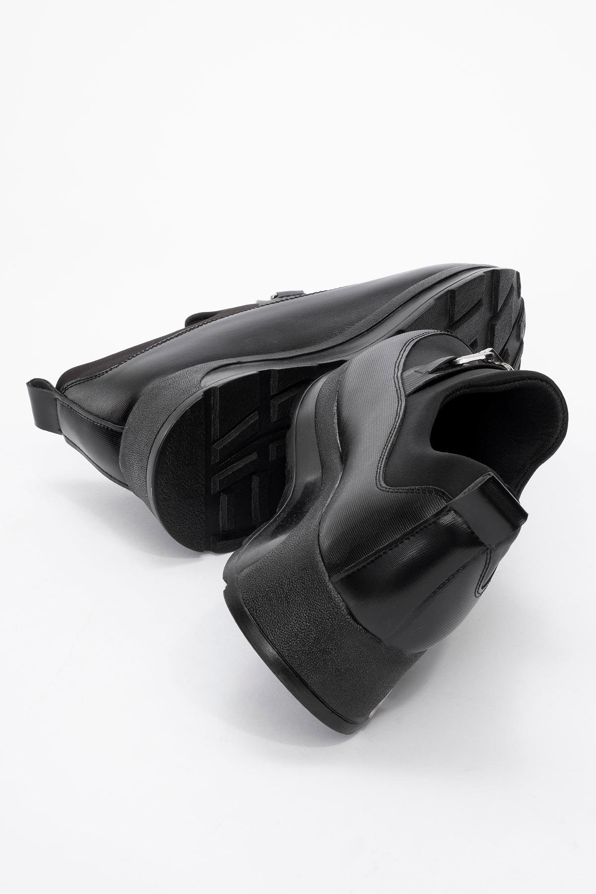 Tokalı Kadın Günlük Ayakkabı SİYAH SİYAH - Görsel 5