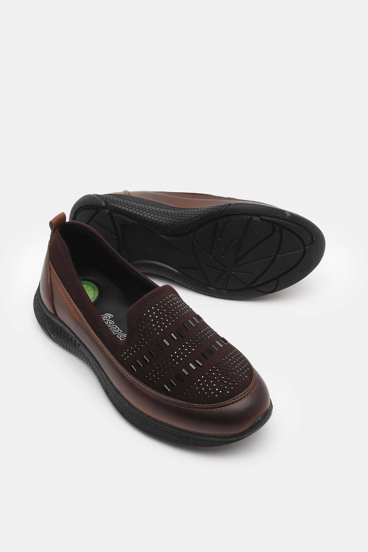 Kadın Taba Rahat Kalıp Anne Ayakkabı - Görsel 3