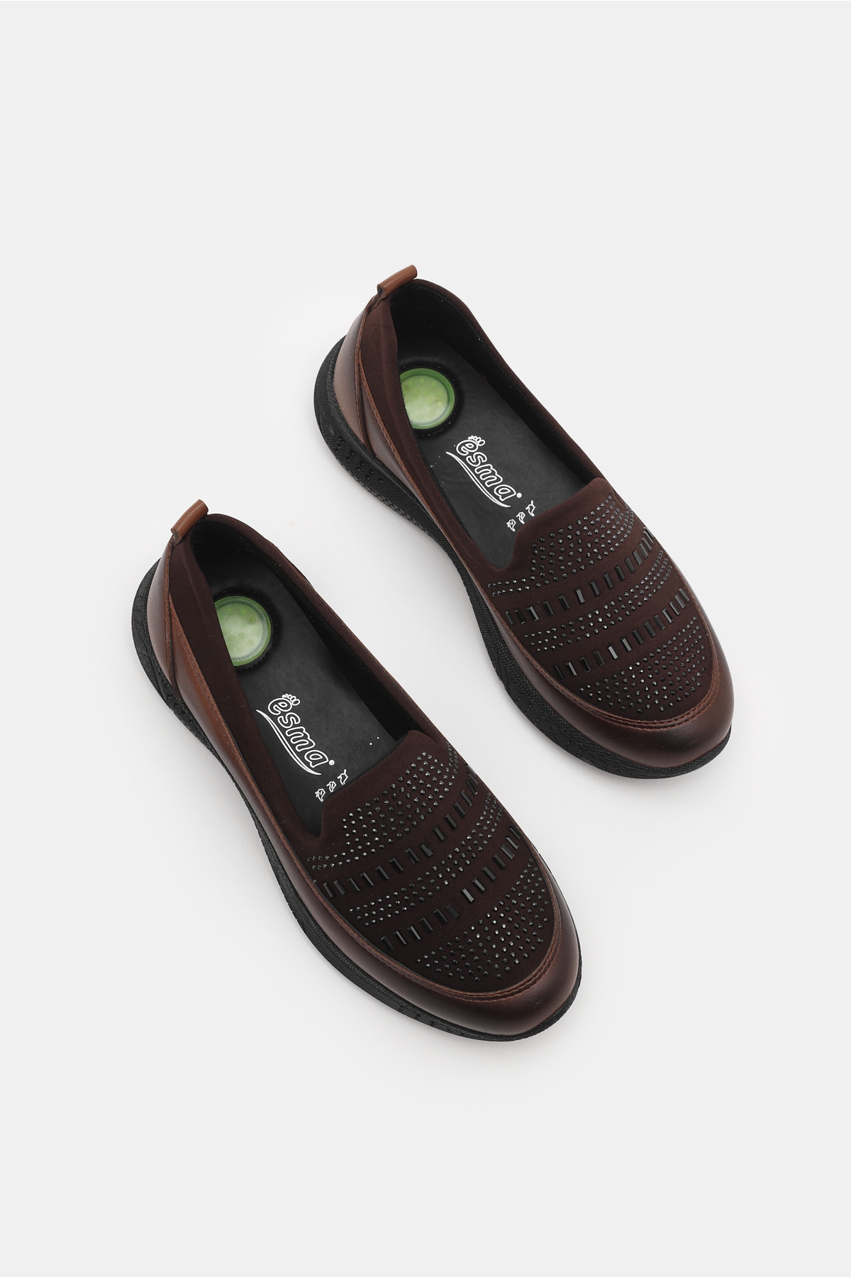 Kadın Taba Rahat Kalıp Anne Ayakkabı - Görsel 4