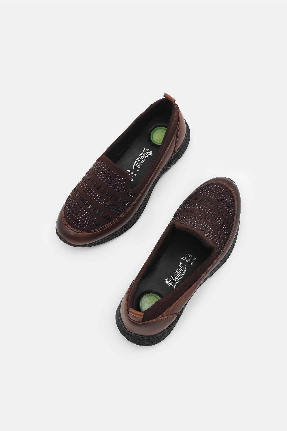 Kadın Taba Rahat Kalıp Anne Ayakkabı - Görsel 5