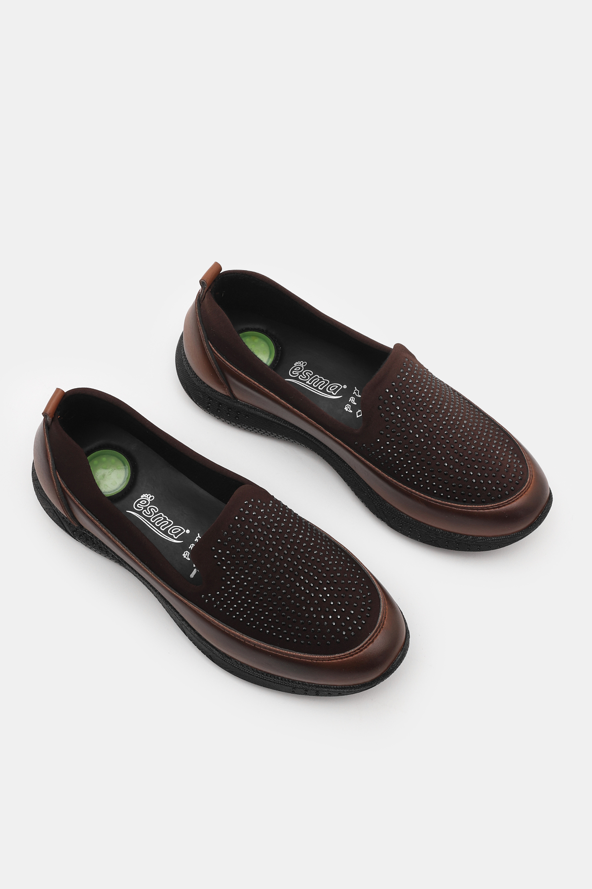 Kadın Taba Rahat Kalıp Anne Ayakkabı - Görsel 5