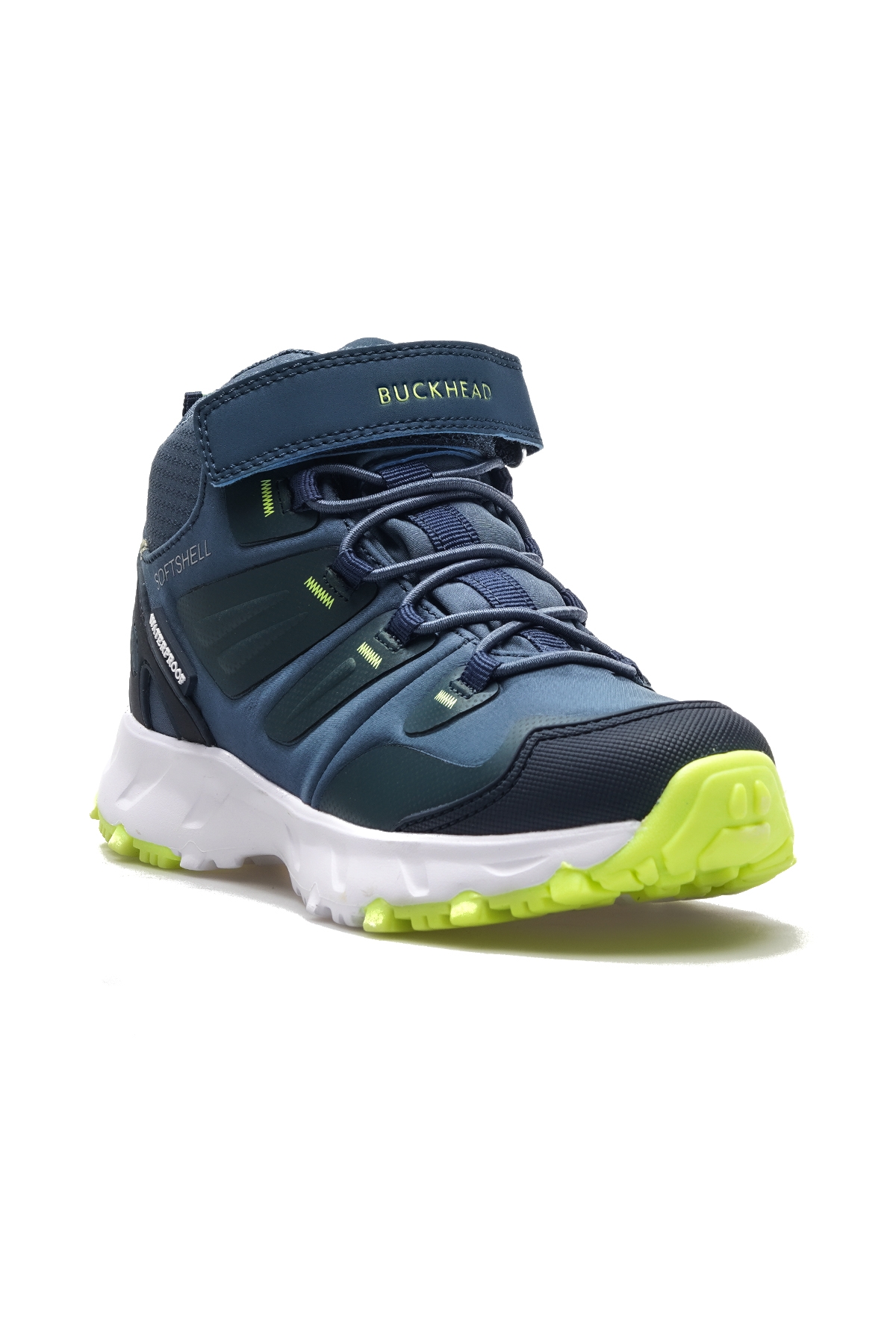 Zyon Hıgh Unısex Çocuk Su Geçirmez Günlük Bot 24k Buck3005 Lacivert Yeşil - Görsel 5