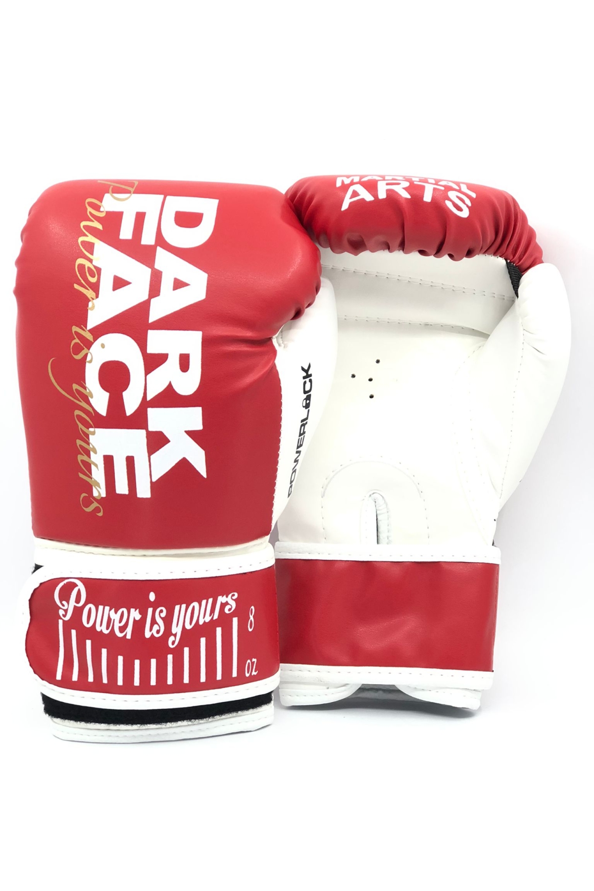 Dark Face Ring Powerlack Boks Ve Kick Boks Eldiveni