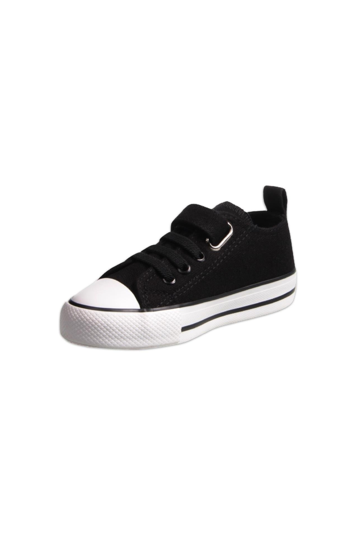 Küçük Erkek Çocuk Sneaker - Siyah, Tekstil - Görsel 5