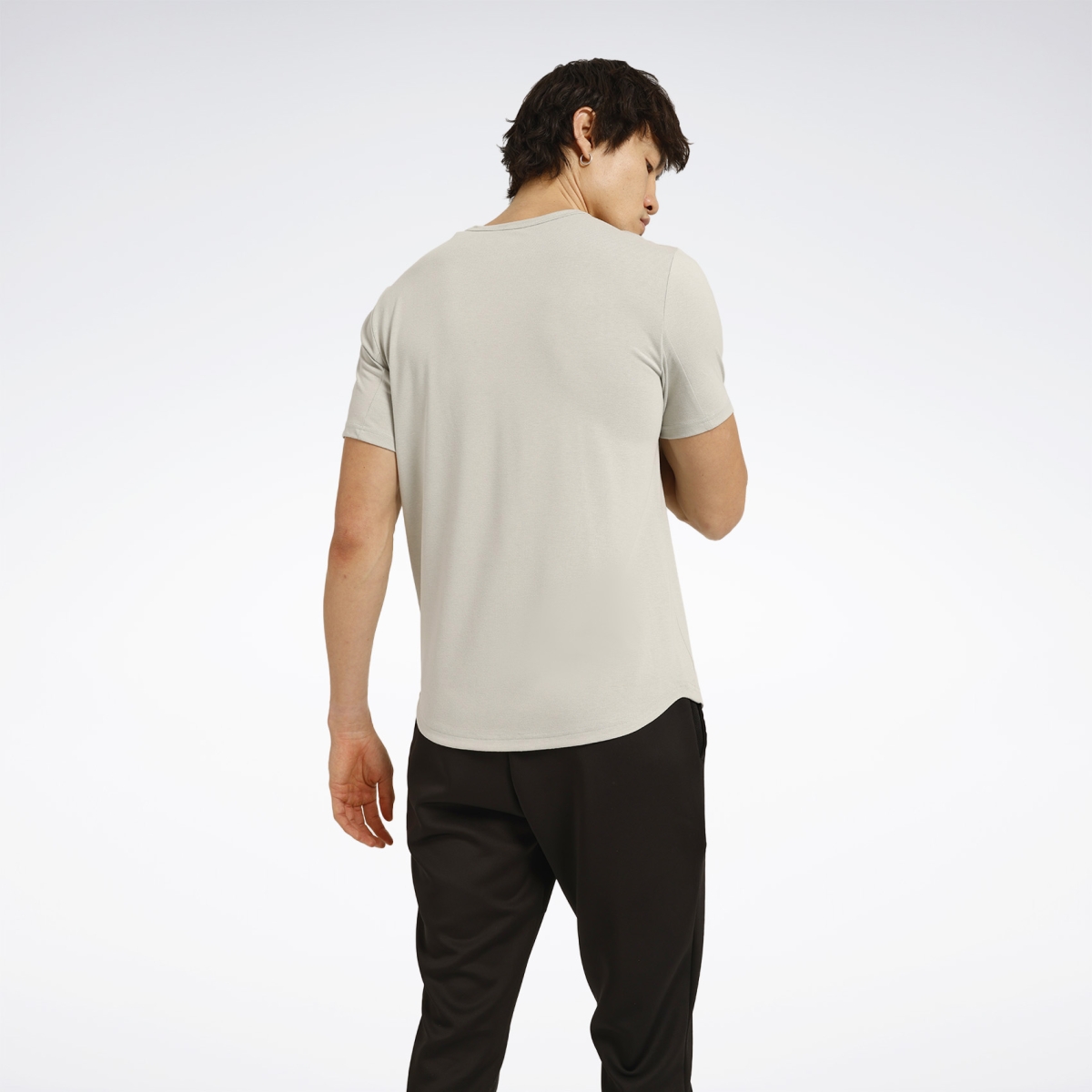 Reebok RBK-CHILL+ SS TEE GRI Erkek Kısa Kol T-Shirt