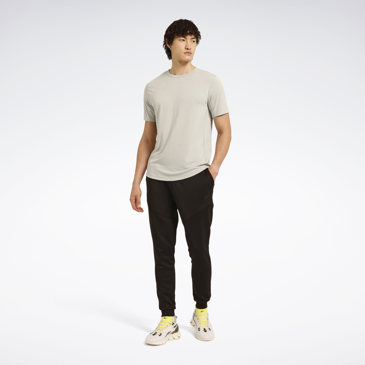 Reebok RBK-CHILL+ SS TEE GRI Erkek Kısa Kol T-Shirt