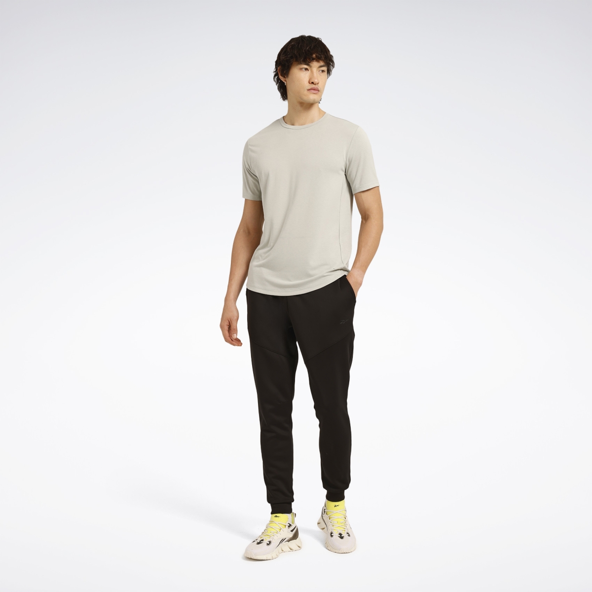 Reebok RBK-CHILL+ SS TEE GRI Erkek Kısa Kol T-Shirt