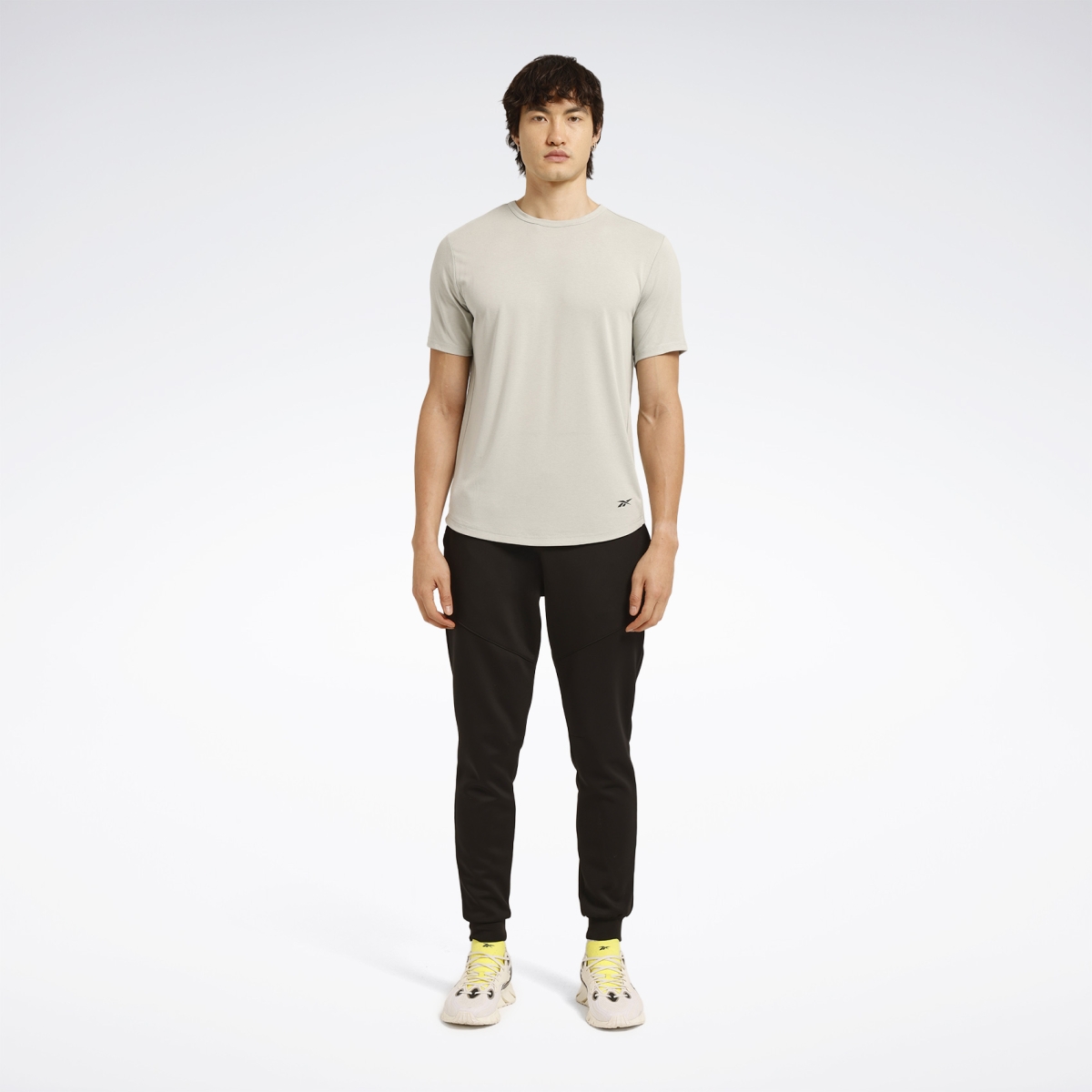 Reebok RBK-CHILL+ SS TEE GRI Erkek Kısa Kol T-Shirt