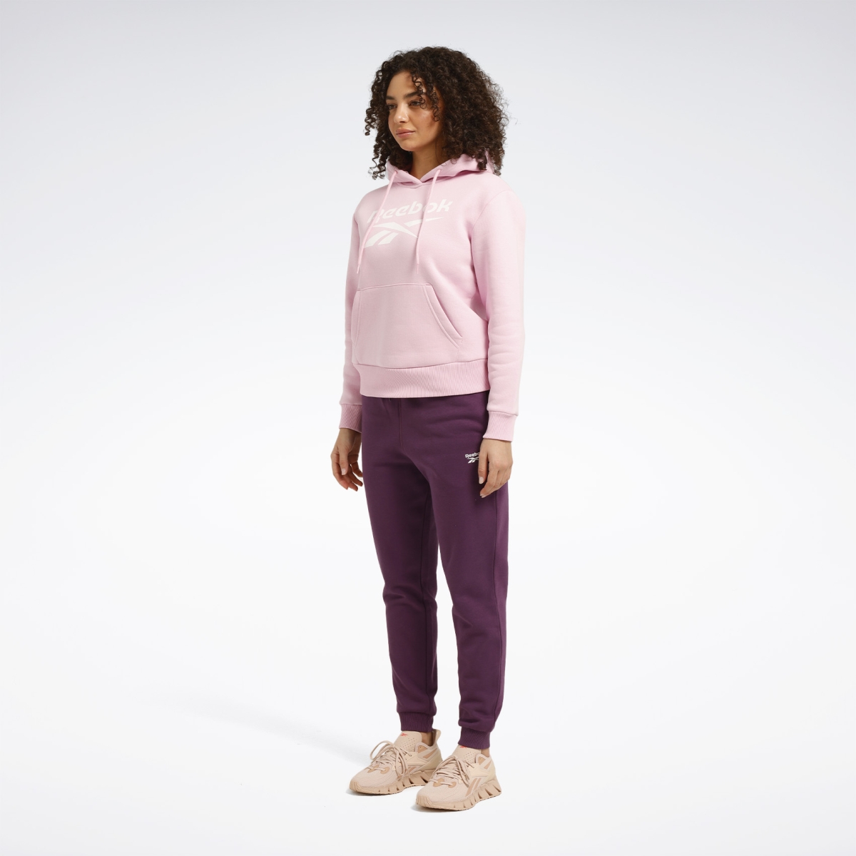 Reebok RI SL FLEECE JOGGER Mor Kadın Eşofman Altı