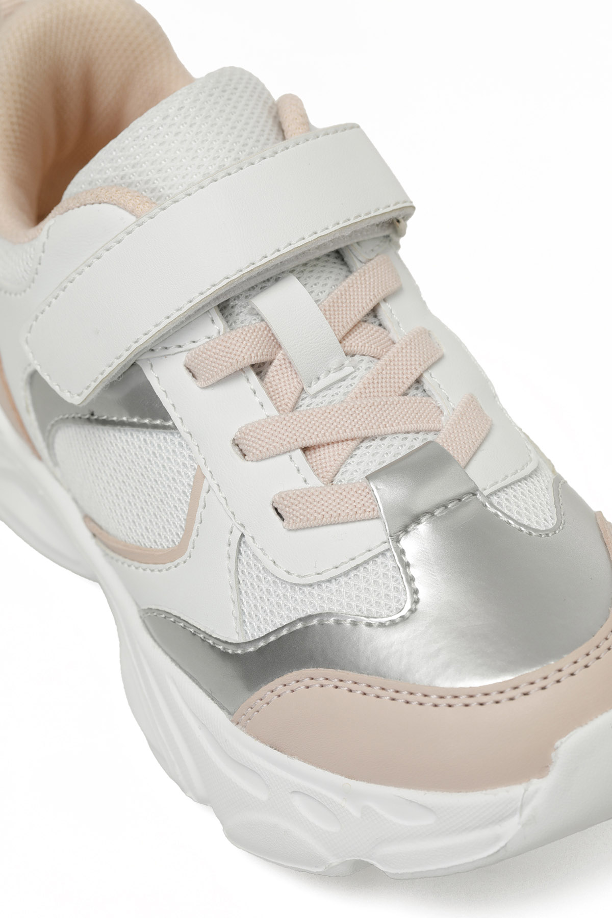 DUPO.F5FX Beyaz Kız Çocuk Spor Ayakkabı - Görsel 8