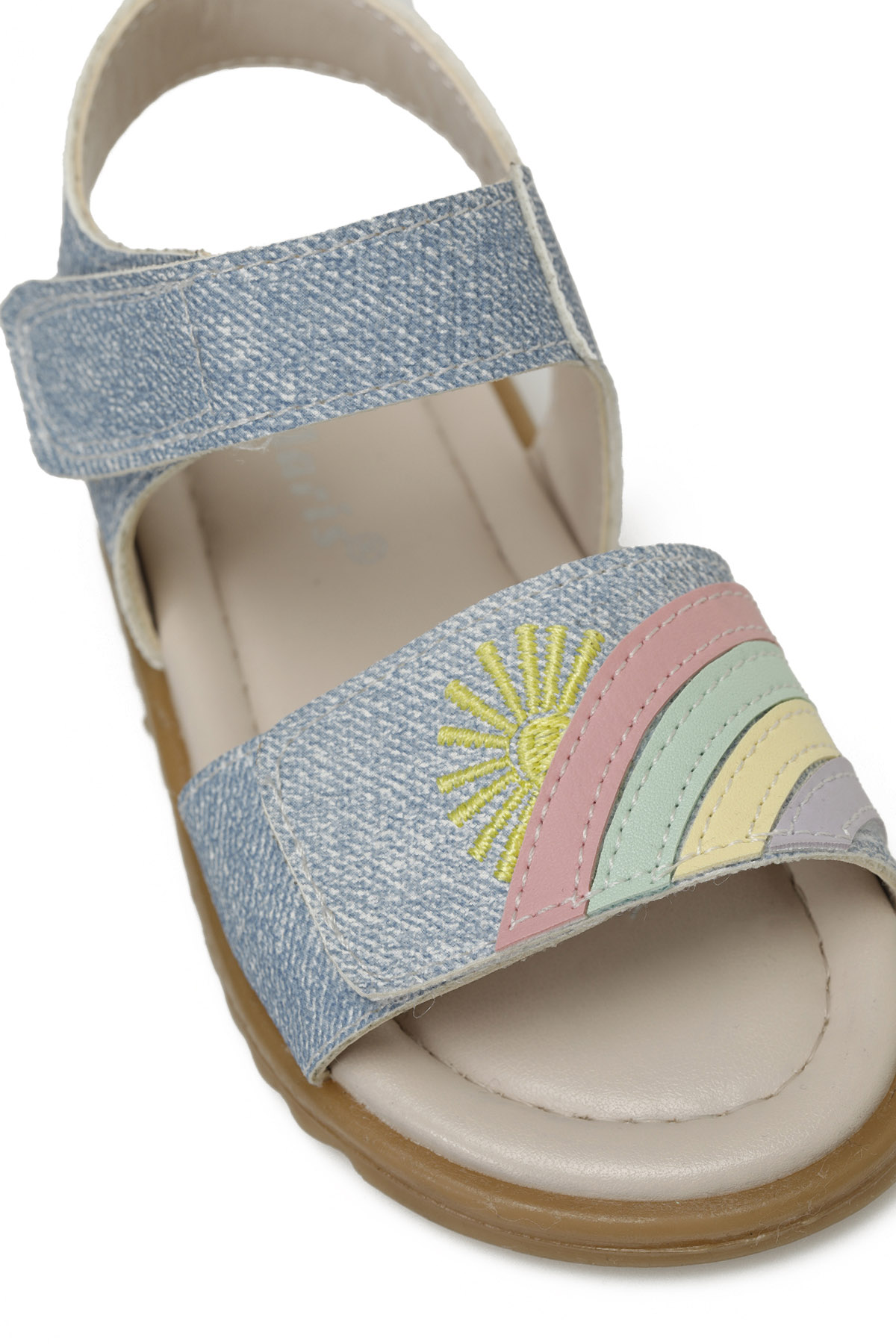 SUUP.B5FX Mavi Kız Çocuk Sandalet - Görsel 8