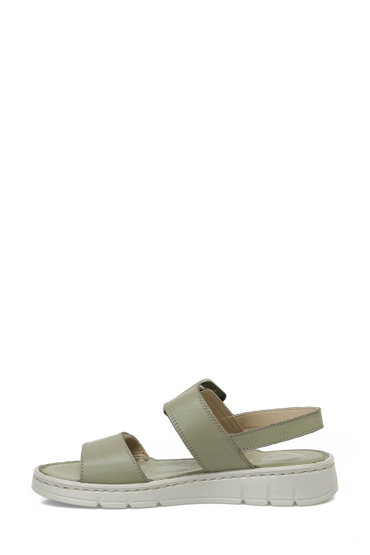 166245.Z5FX Yeşil Kadın Comfort Sandalet - Görsel 4