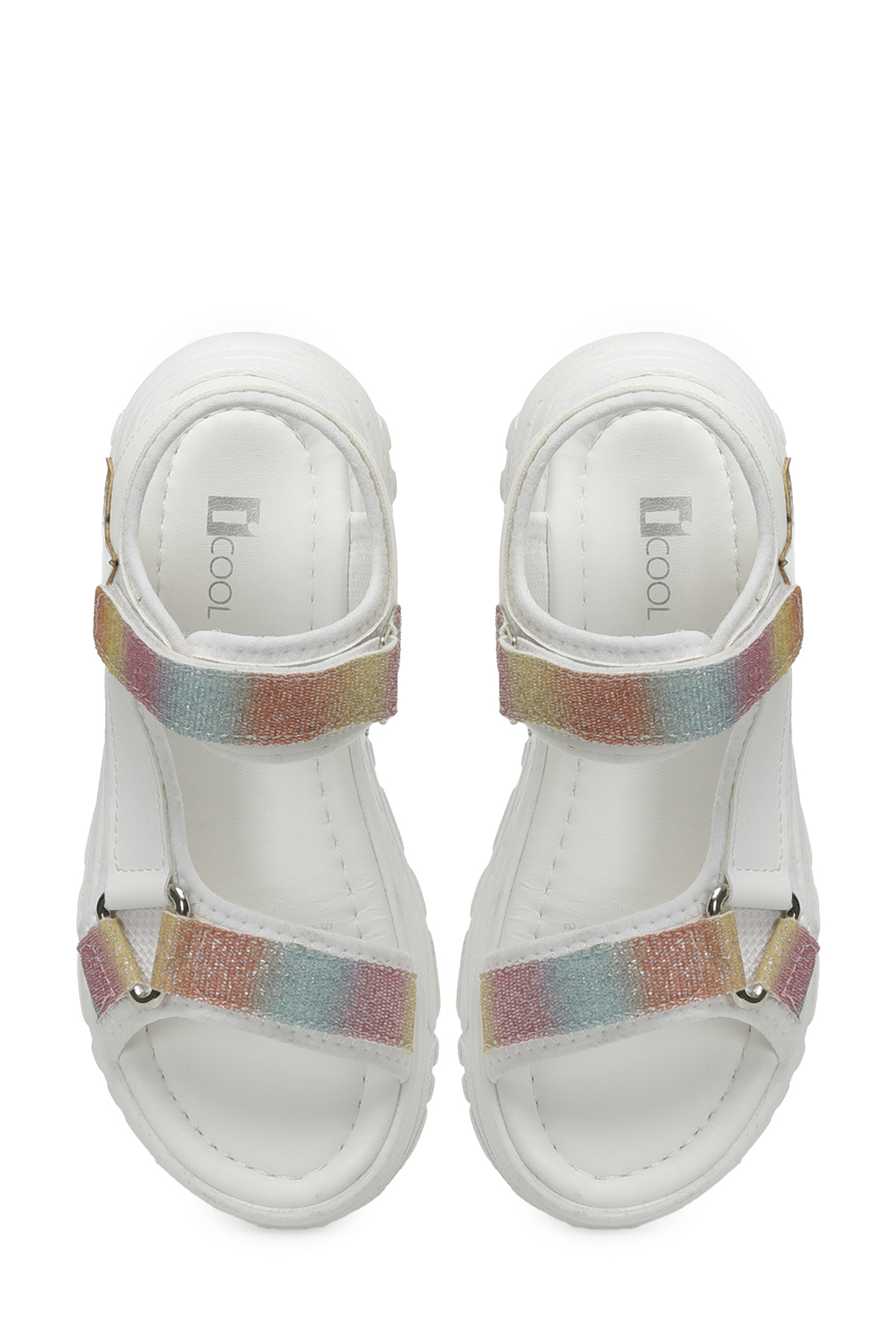 STAR F 5FX Beyaz Kız Çocuk Sandalet - Görsel 5