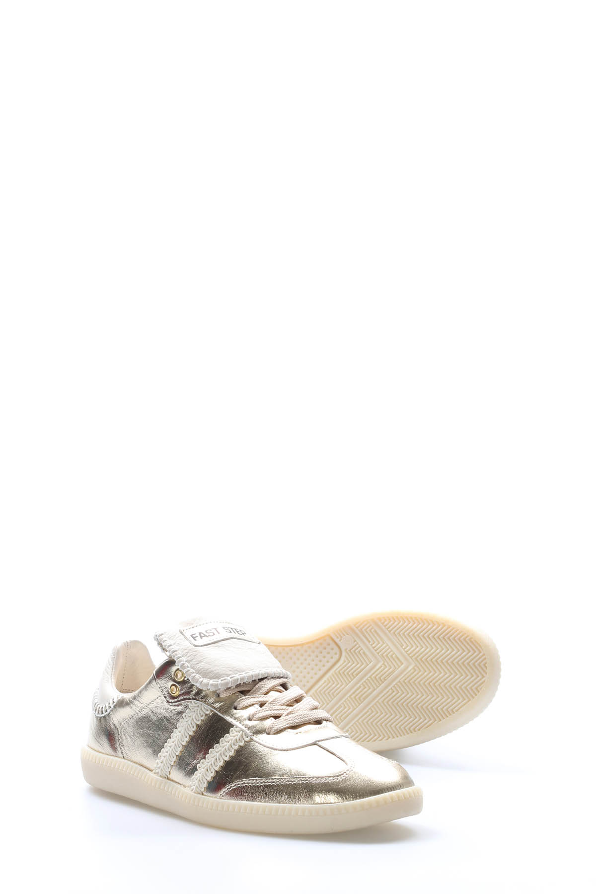 Hakiki Deri Kadın Casual Ayakkabı 167ZA0028-8 - Görsel 4