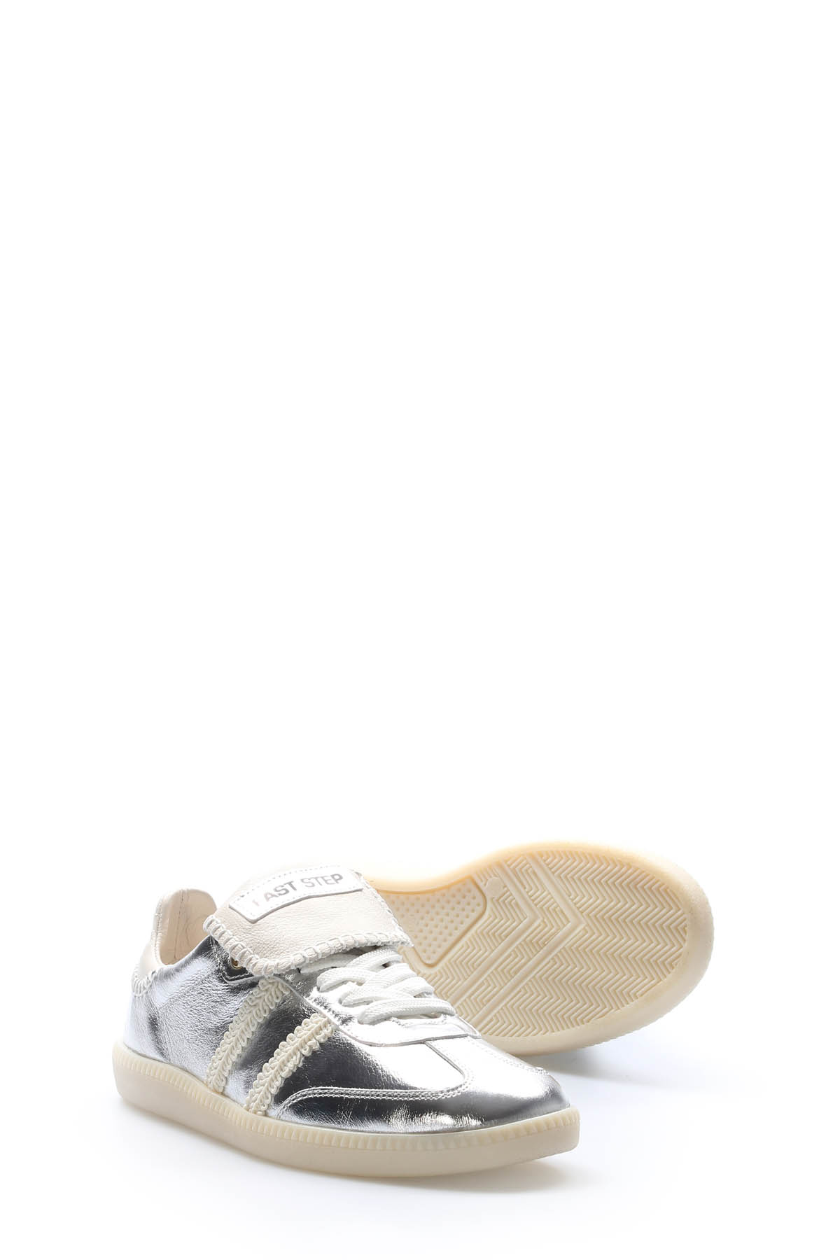 Hakiki Deri Kadın Casual Ayakkabı 167ZA0028-8 - Görsel 4