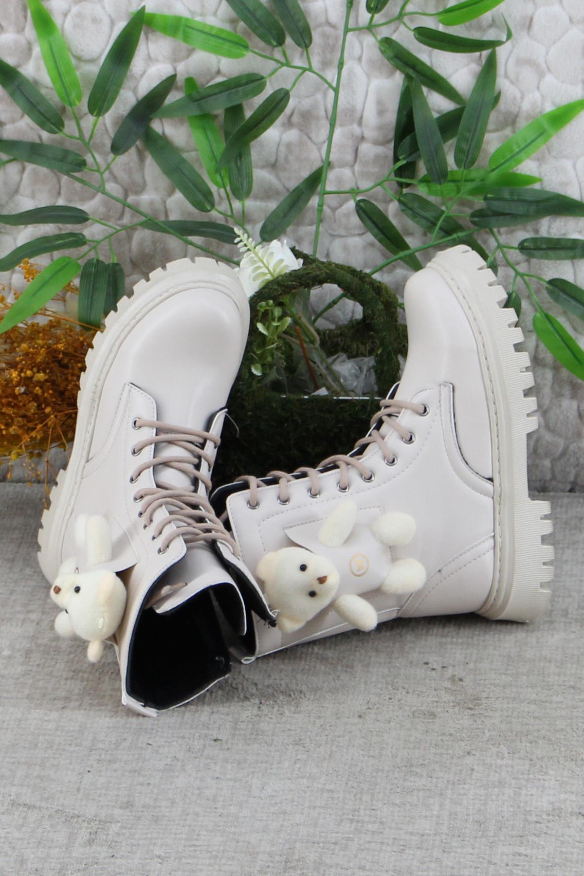 Wnt 2960 Anatomik Sıcak Astar Kaymaz Taban Postal Kız Çocuk Bot - Görsel 6