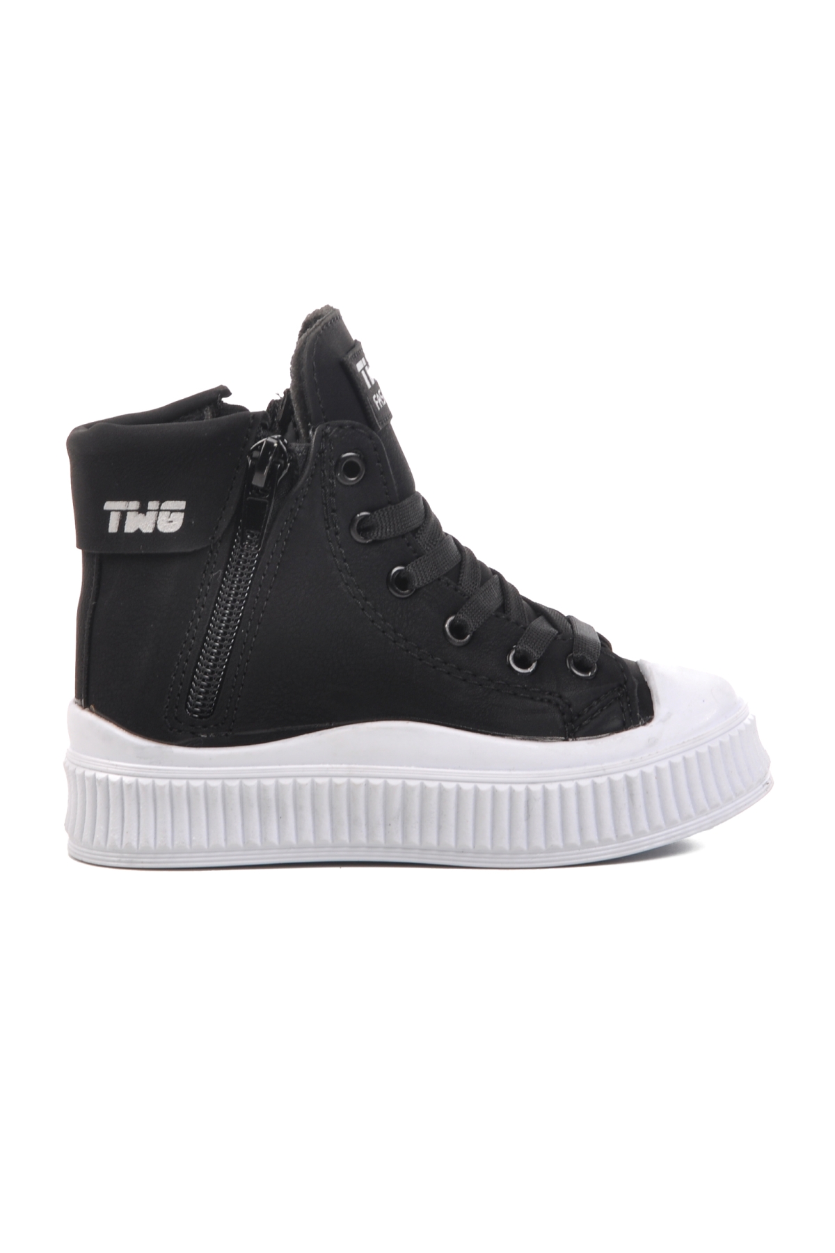 Orion-B Siyah-Beyaz Unisex Çocuk Bot - Görsel 2