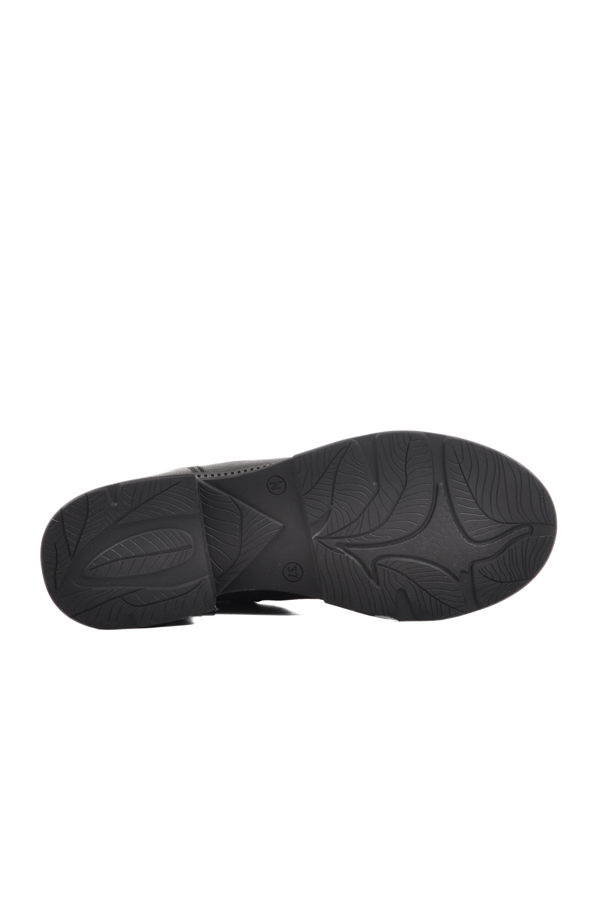 2452701K Siyah Nubuk İçi Polarlı Hakiki Deri Kadın Bot - Görsel 6