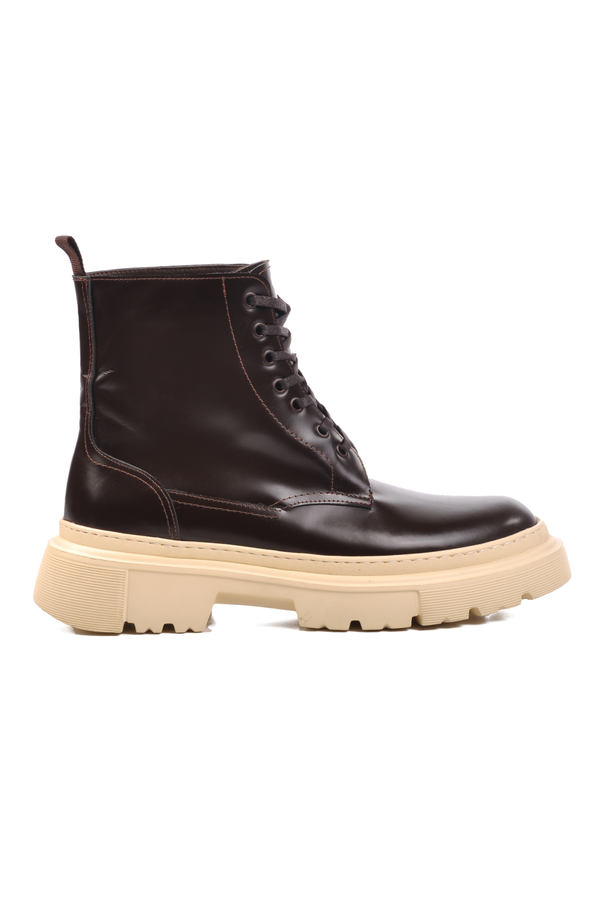 Premium 1651 Kahve Açma Hakiki Deri Erkek Bot - Görsel 2