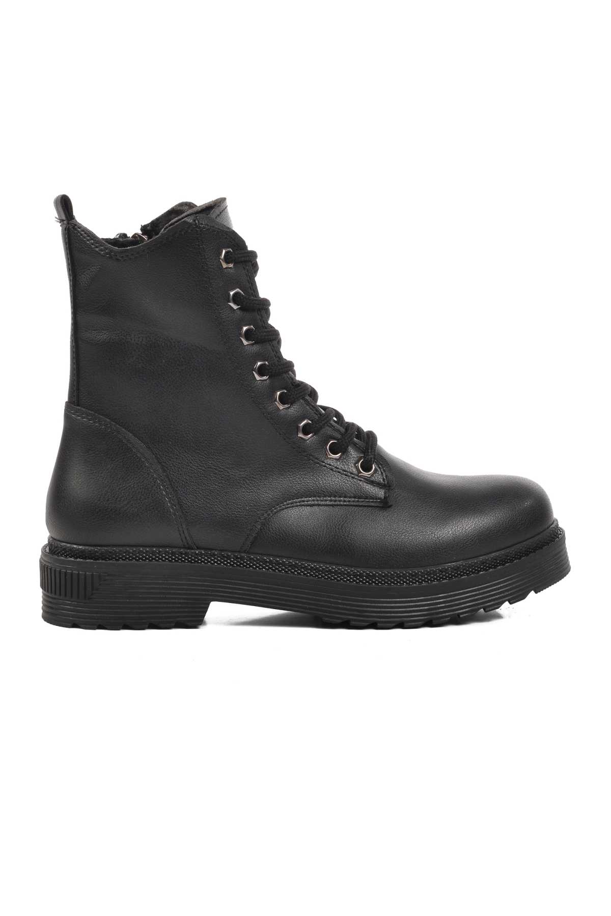 525343 Siyah Cilt İçi Polarlı Kadın Bot - Görsel 2