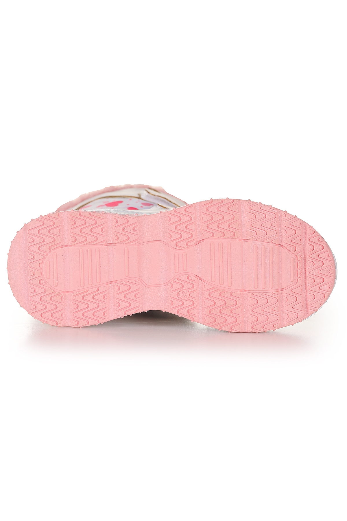 Kartanesi Cırtlı Kız Çocuk Kar Bot Soğuk Suya Dayanıklı Beyaz - Görsel 6