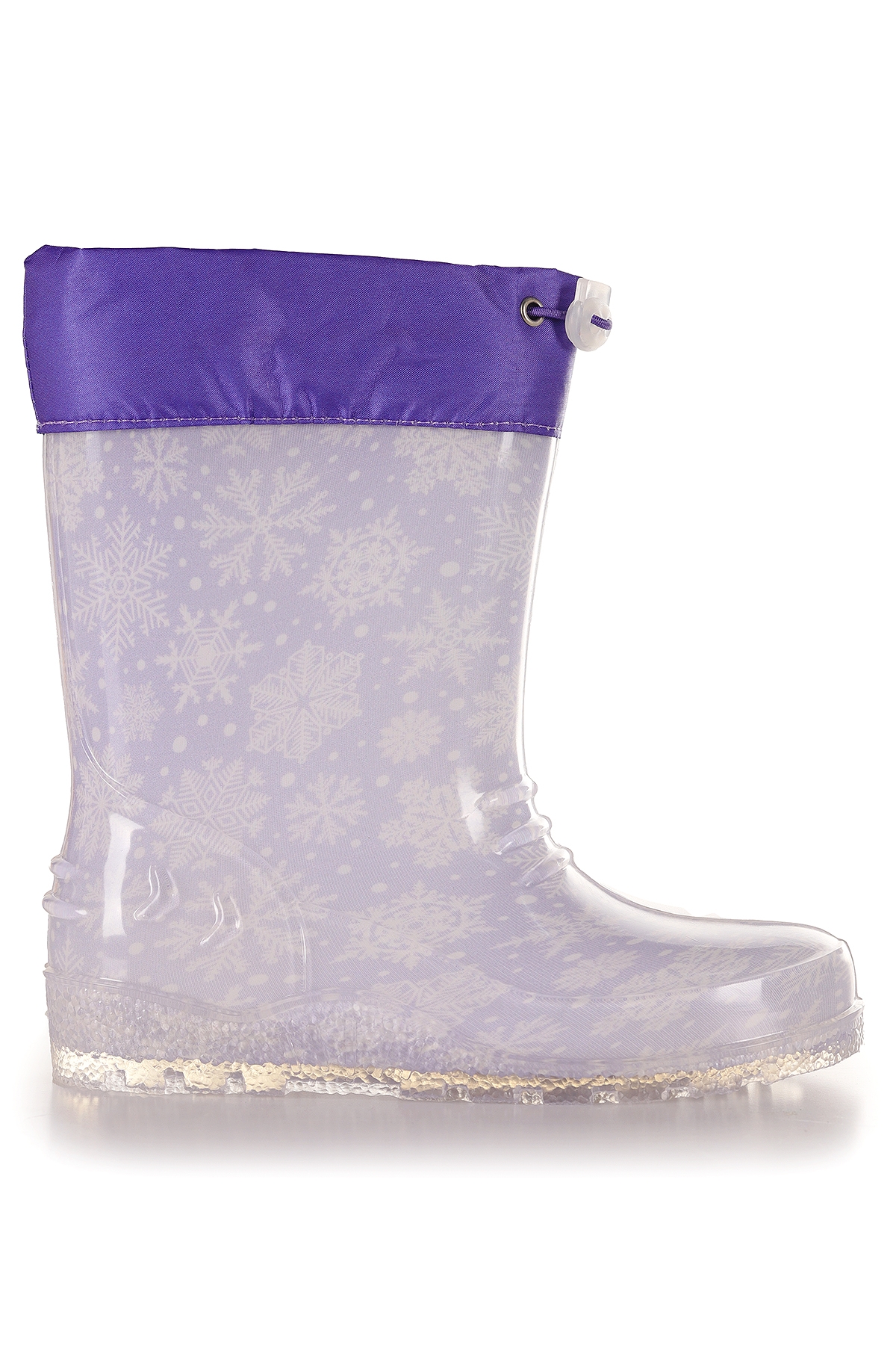 Savana Su Geçirmez Kız Çocuk Yağmur Çizmesi Lila - Beyaz - Görsel 5